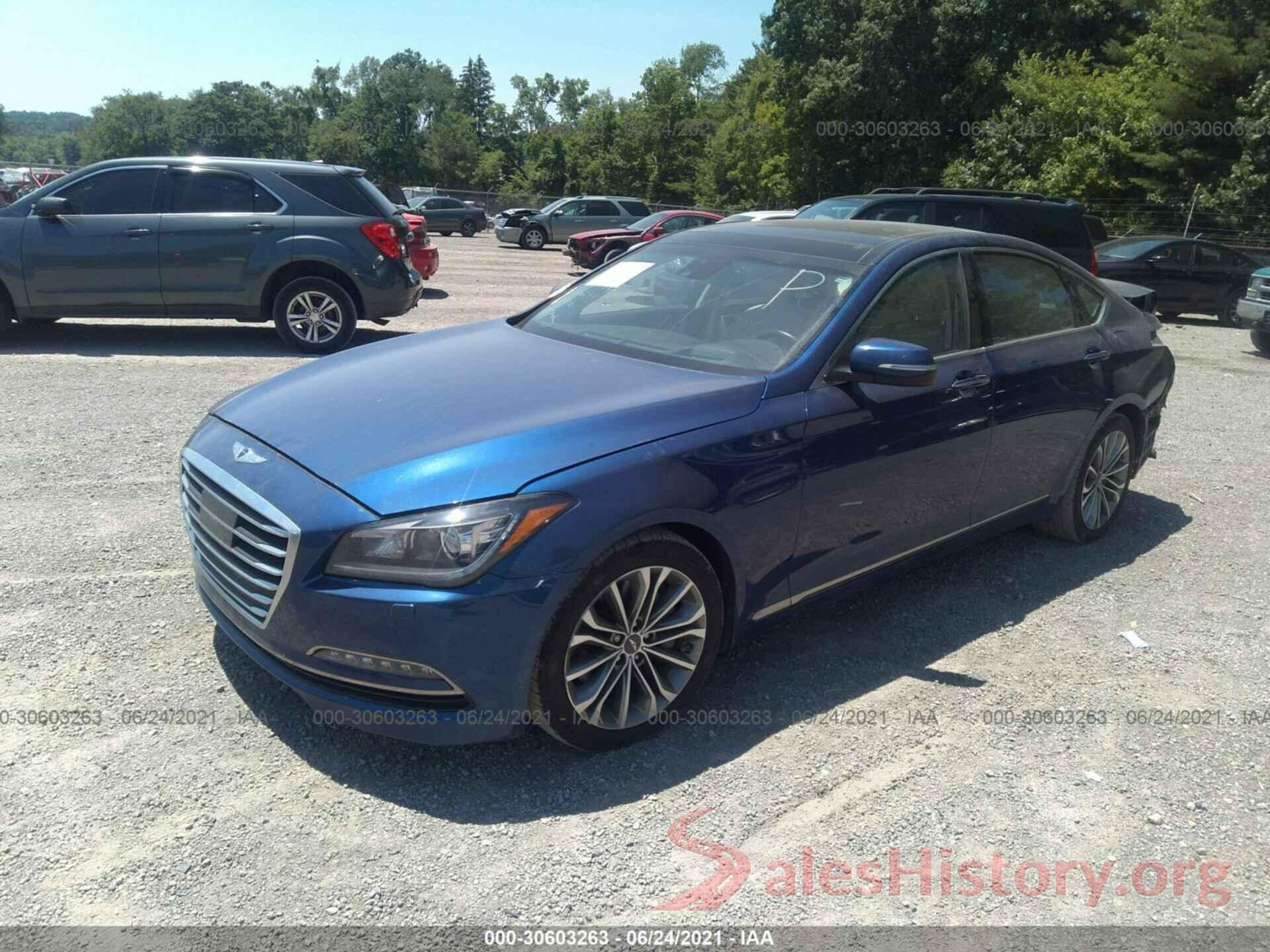 KMHGN4JE2GU108393 2016 HYUNDAI GENESIS