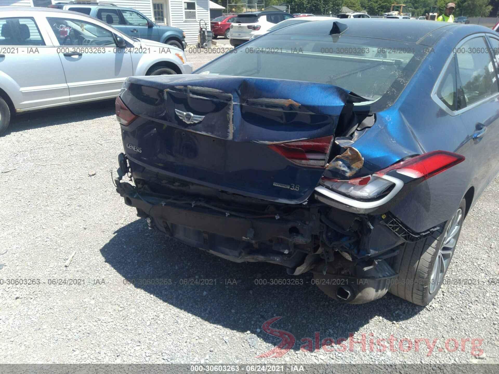 KMHGN4JE2GU108393 2016 HYUNDAI GENESIS