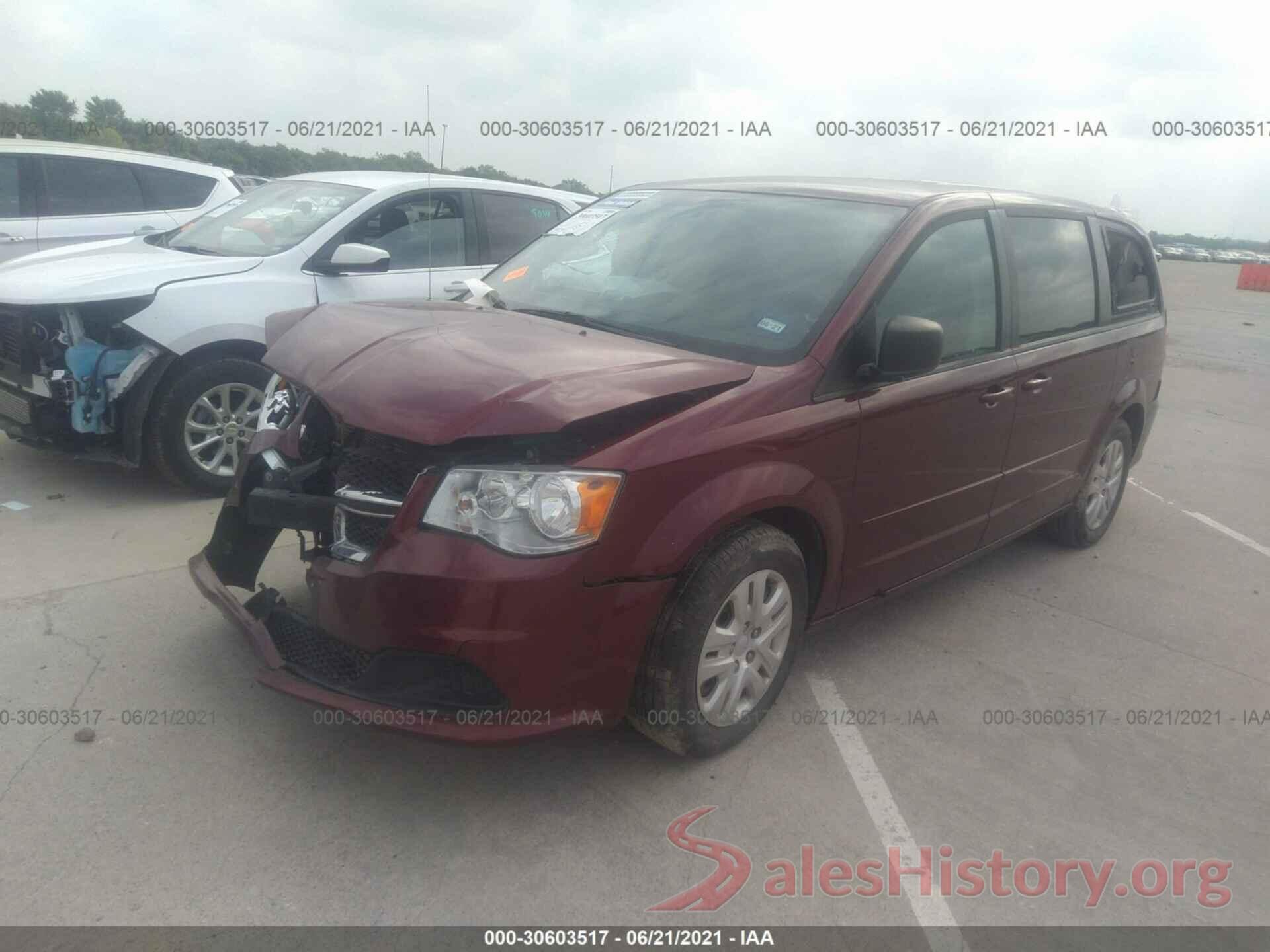 2C4RDGBG2GR371868 2016 DODGE GRAND CARAVAN