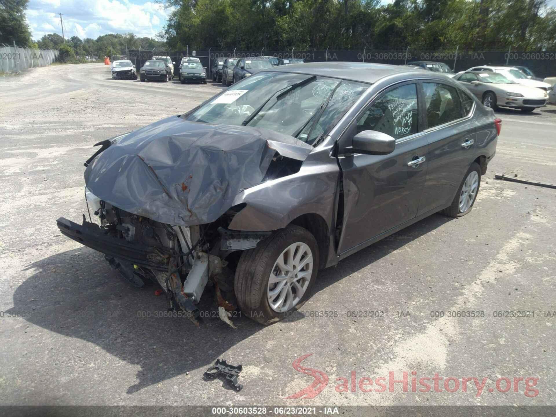 3N1AB7AP8KY431670 2019 NISSAN SENTRA