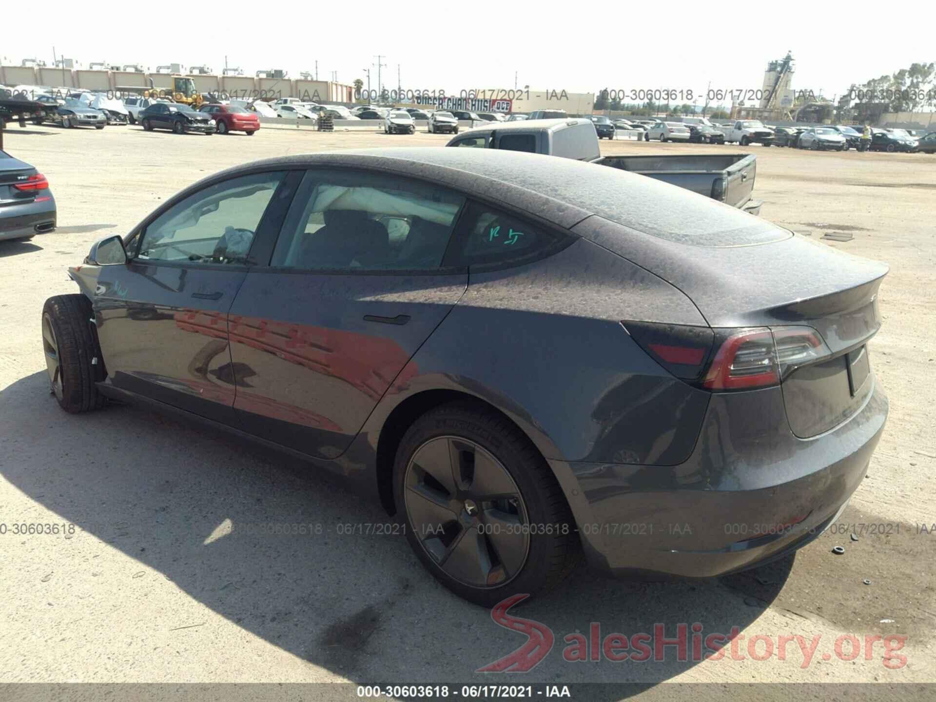 5YJ3E1EB9MF938441 2021 TESLA MODEL 3