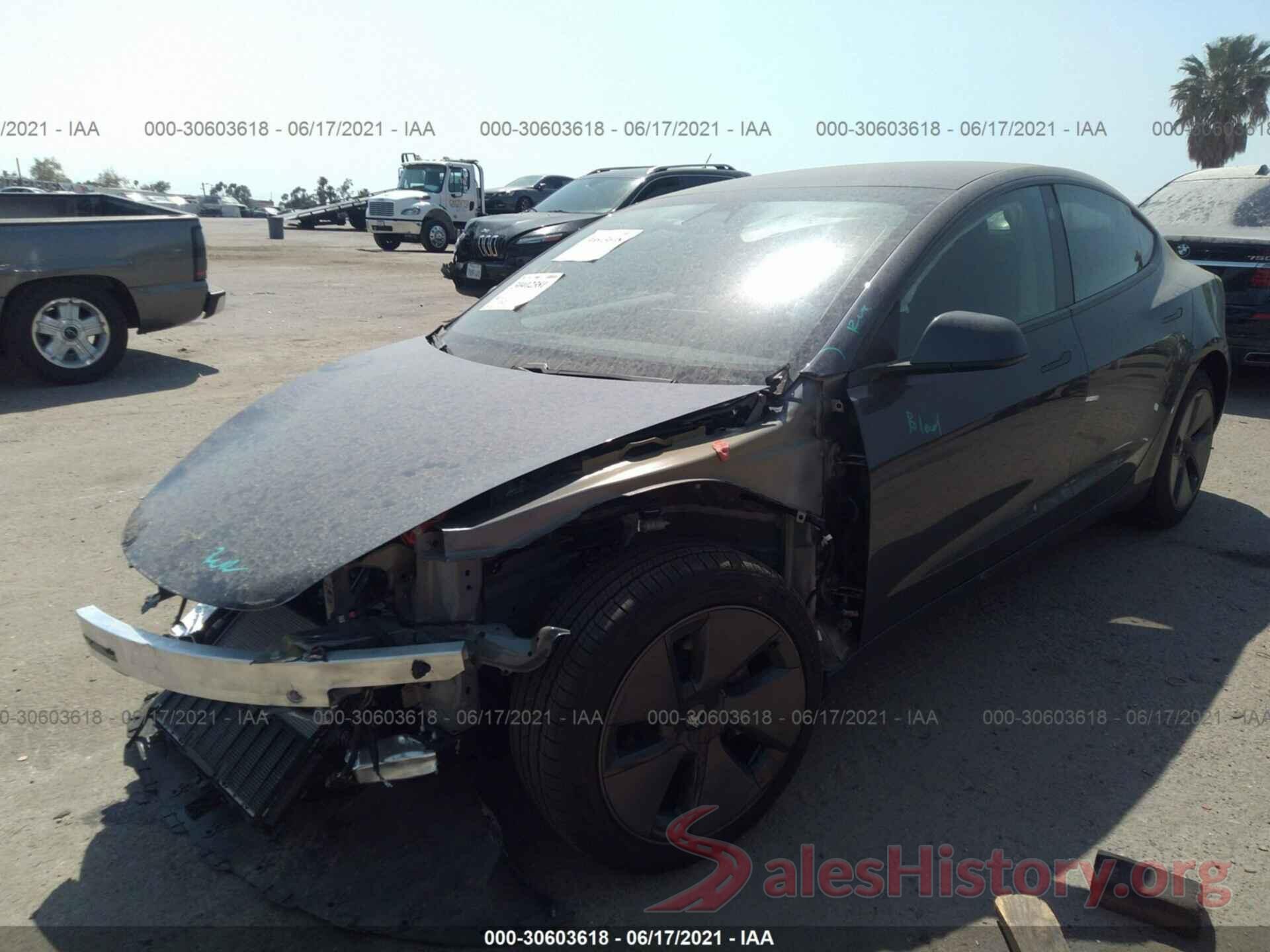 5YJ3E1EB9MF938441 2021 TESLA MODEL 3