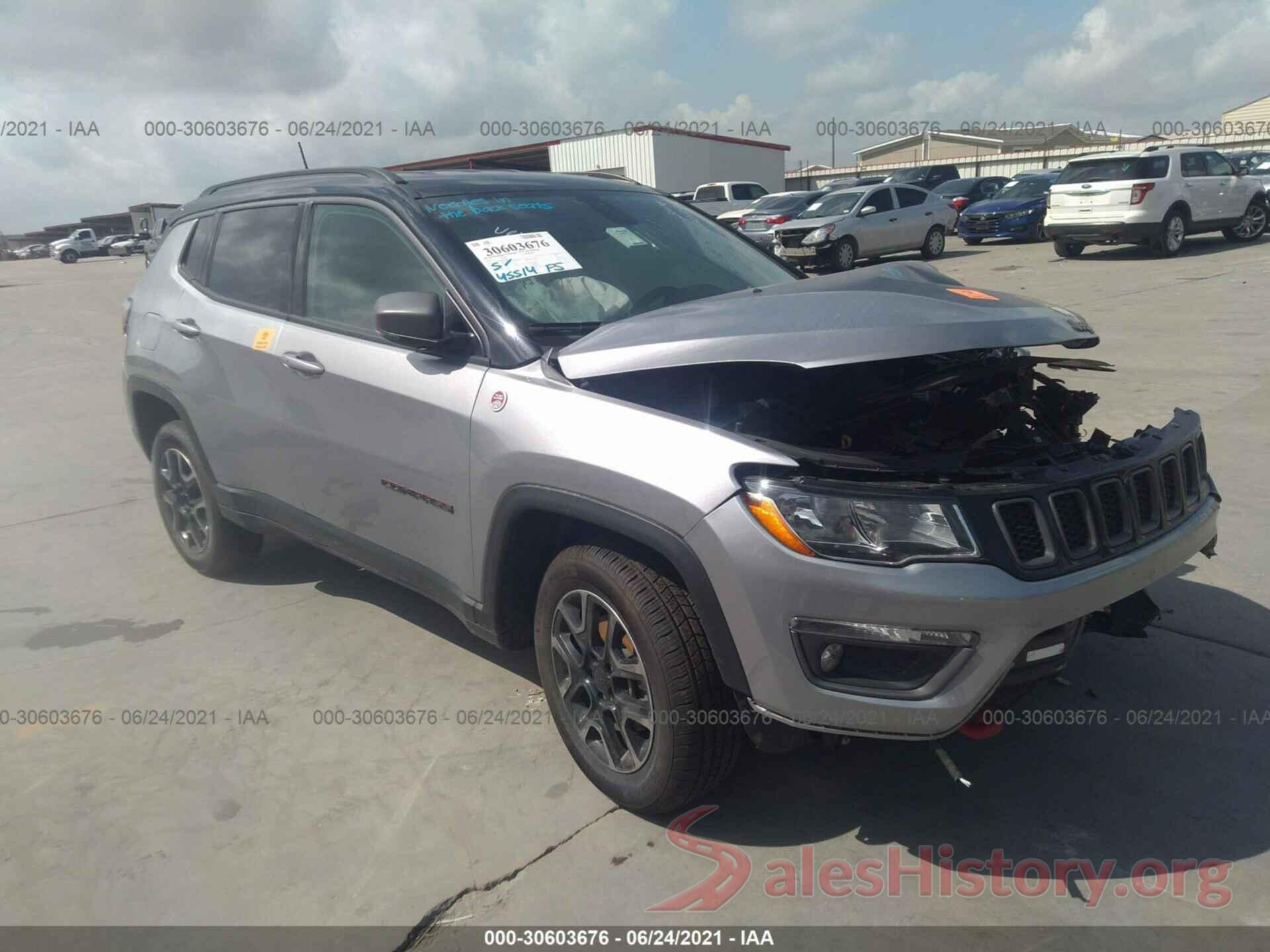 3C4NJDDB6KT669076 2019 JEEP COMPASS