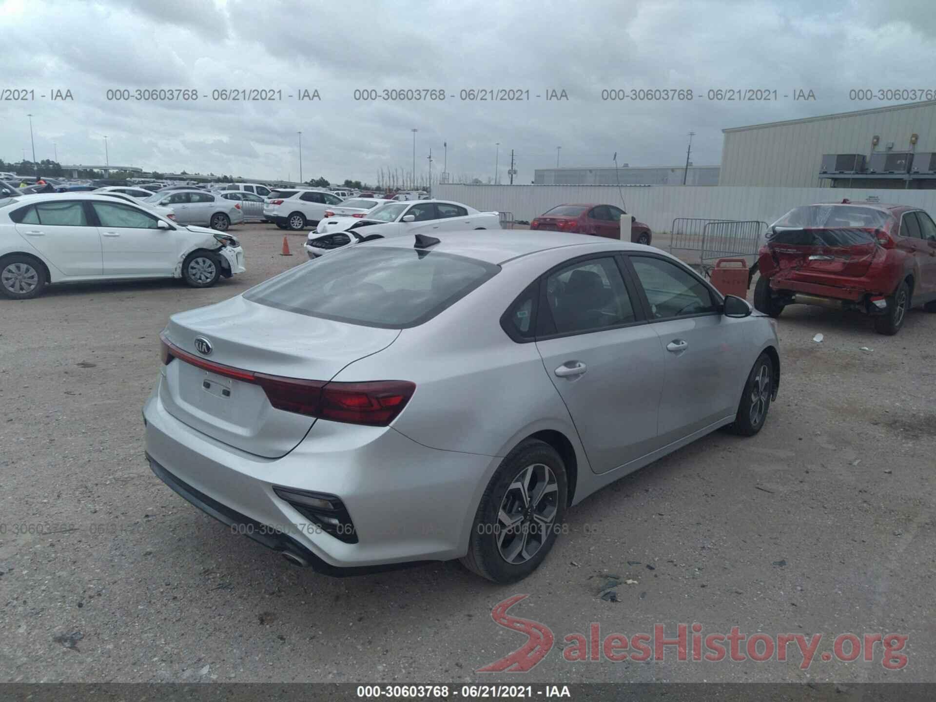 3KPF24AD6KE010992 2019 KIA FORTE