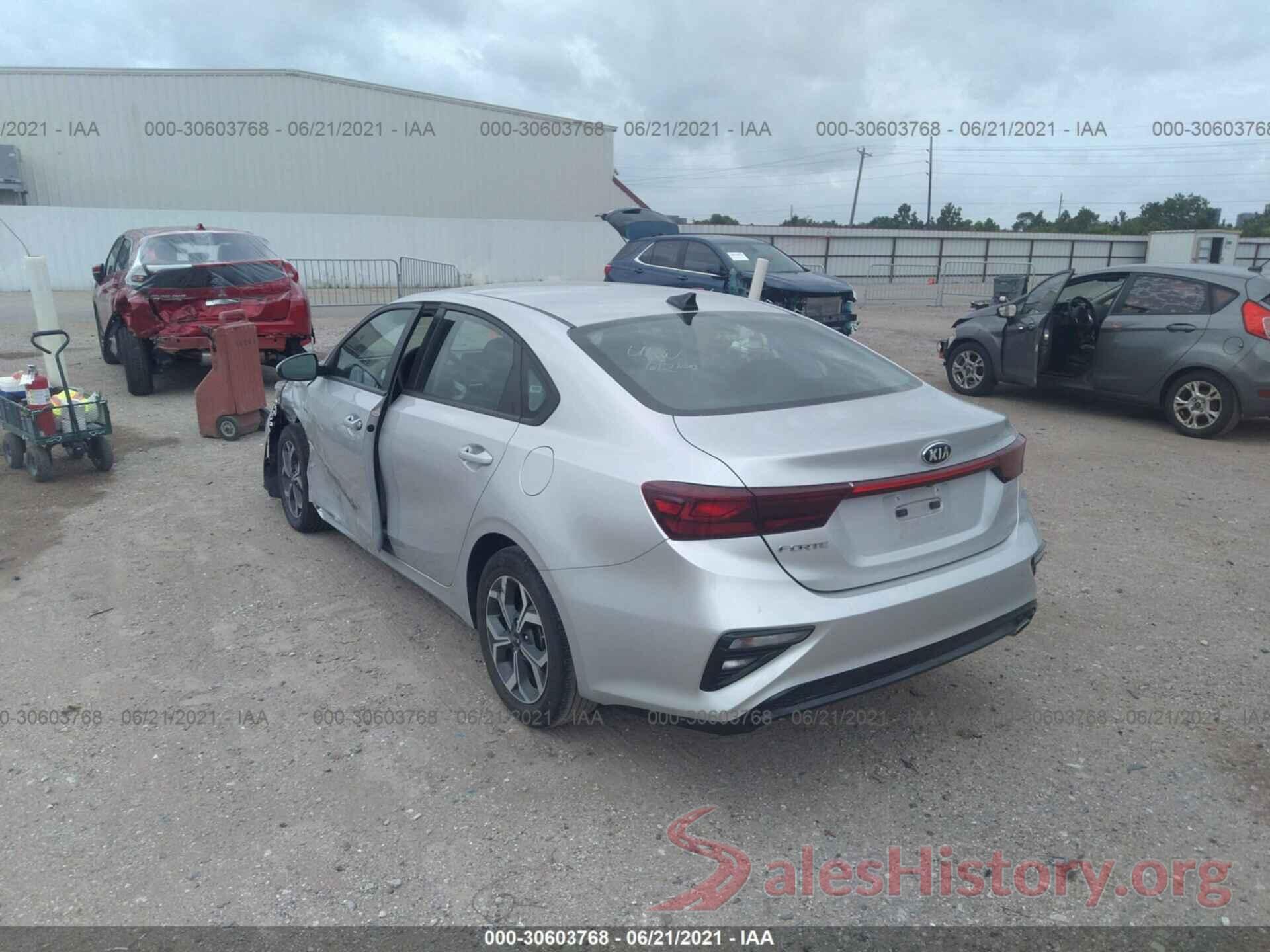 3KPF24AD6KE010992 2019 KIA FORTE