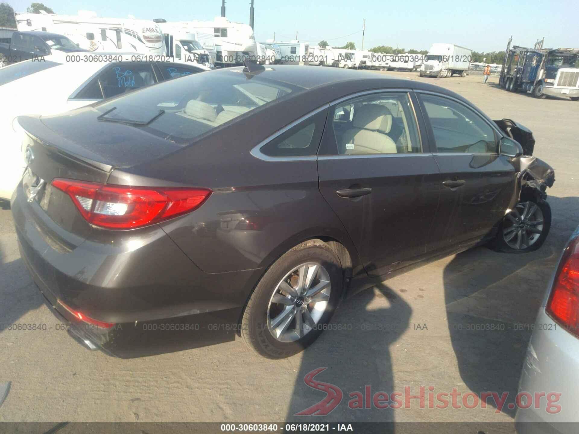 5NPE24AFXGH276645 2016 HYUNDAI SONATA