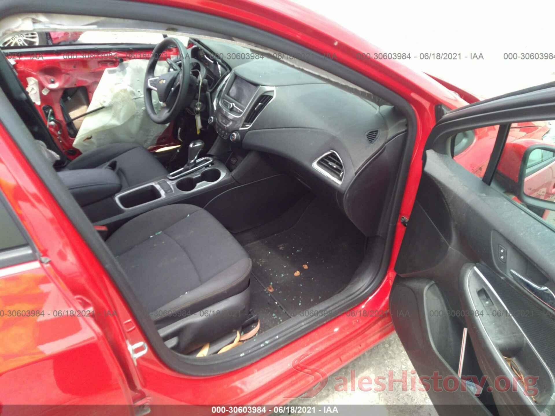 1G1BJ5SM2K7106861 2019 CHEVROLET CRUZE