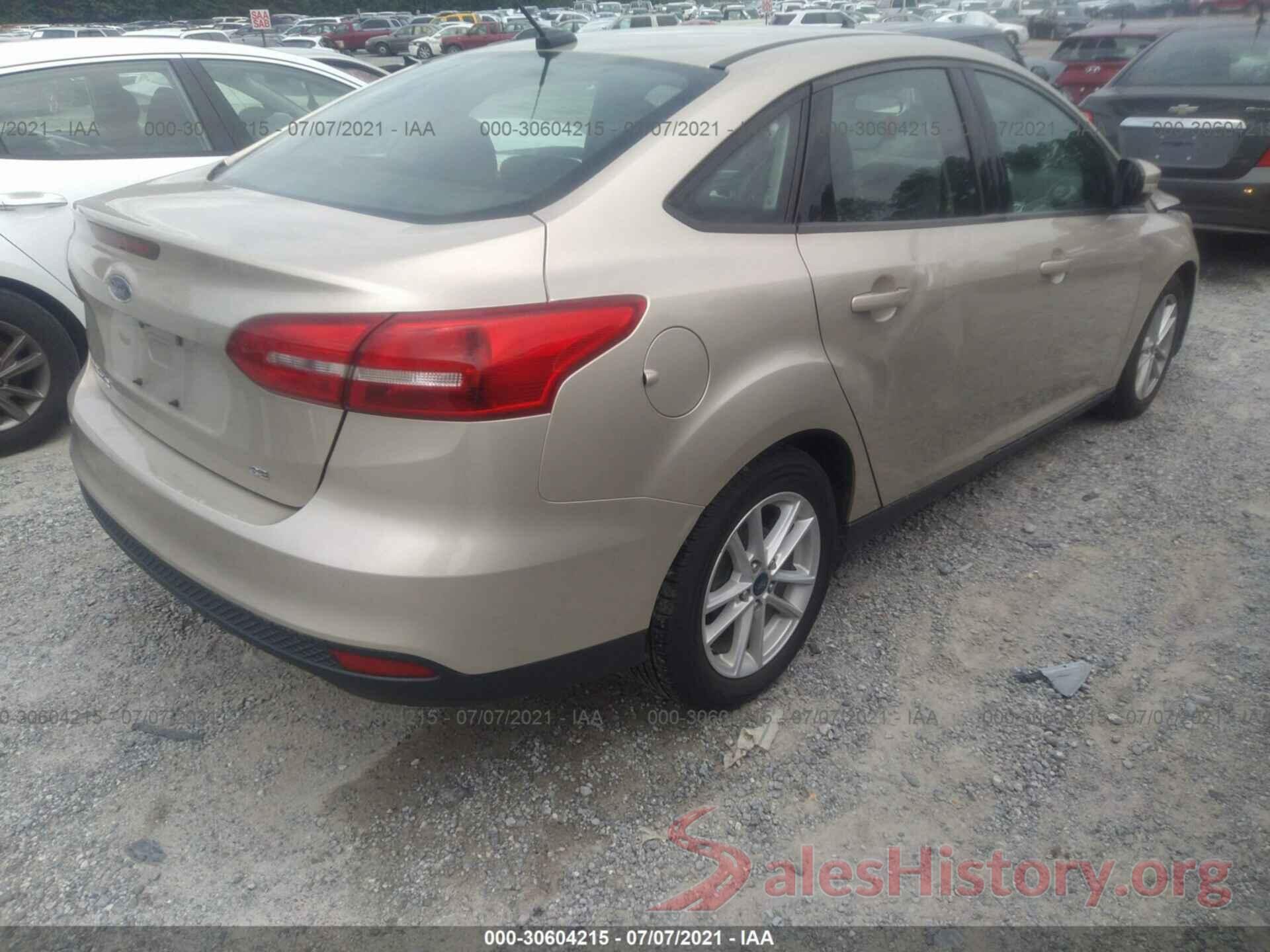 1FADP3F24HL279203 2017 FORD FOCUS