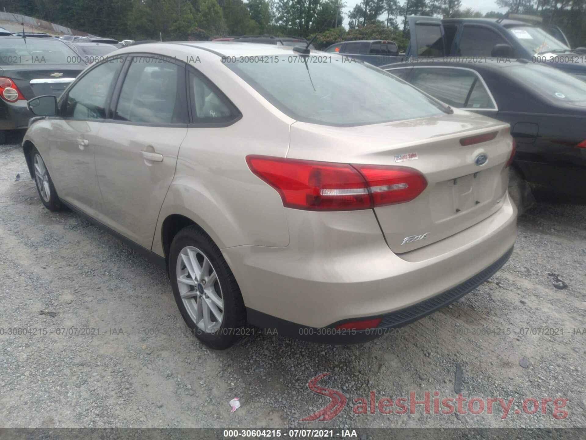 1FADP3F24HL279203 2017 FORD FOCUS