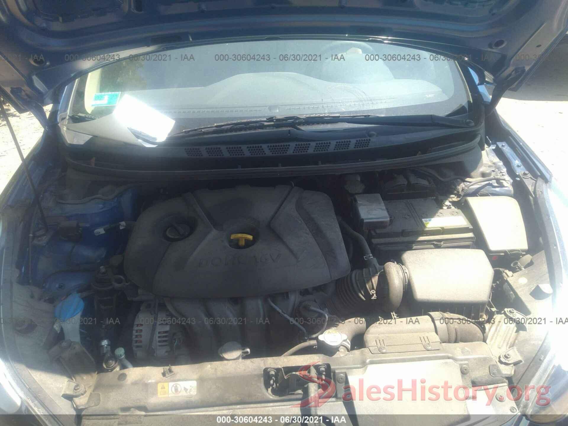 5NPDH4AE9GH744186 2016 HYUNDAI ELANTRA