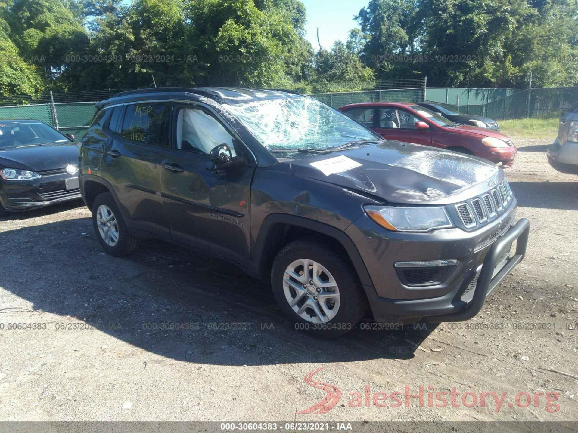 3C4NJDAB8LT116029 2020 JEEP COMPASS