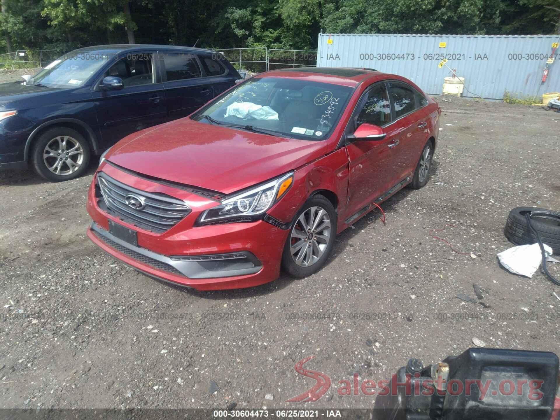 5NPE34AF4HH534592 2017 HYUNDAI SONATA