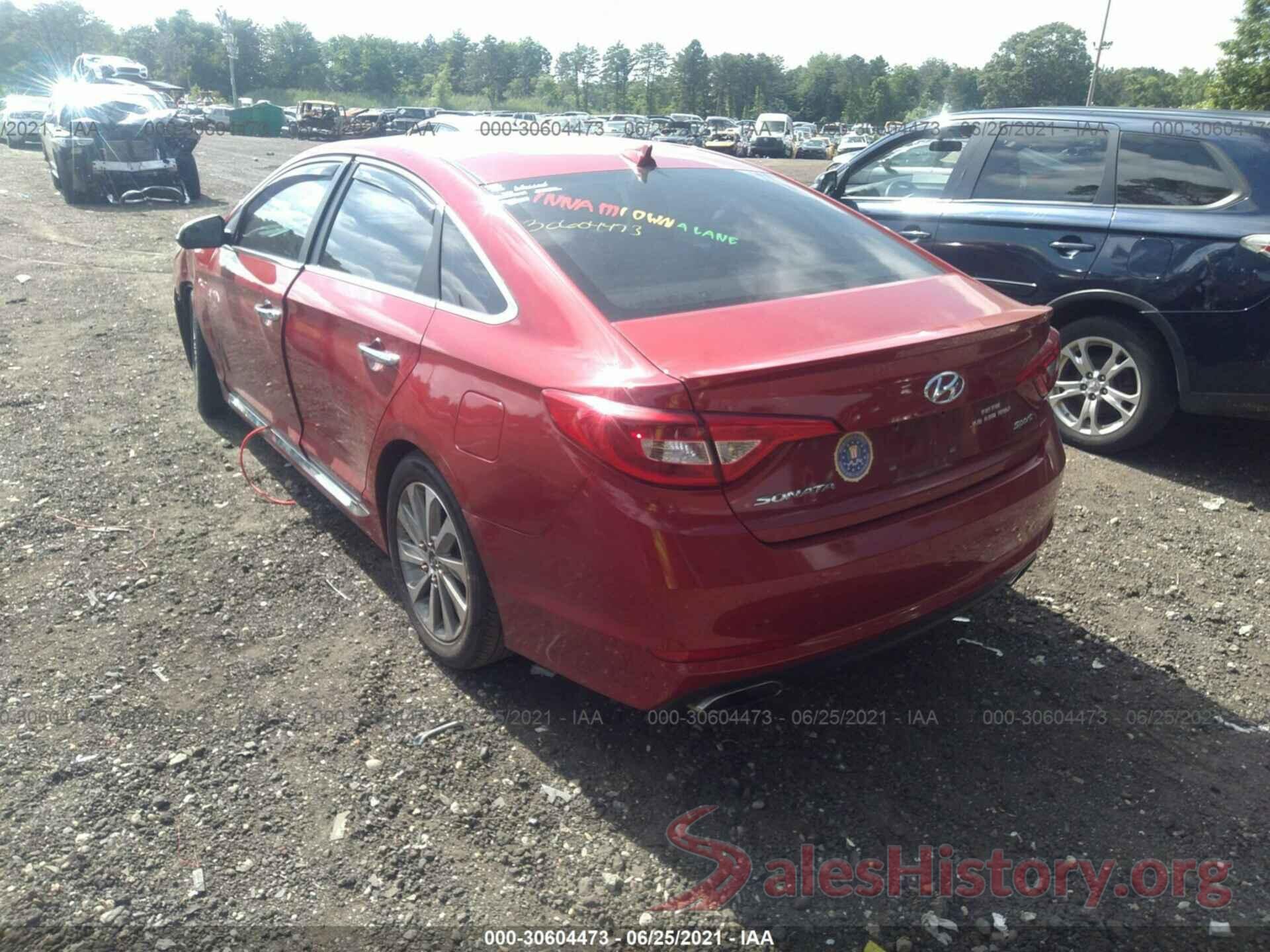 5NPE34AF4HH534592 2017 HYUNDAI SONATA