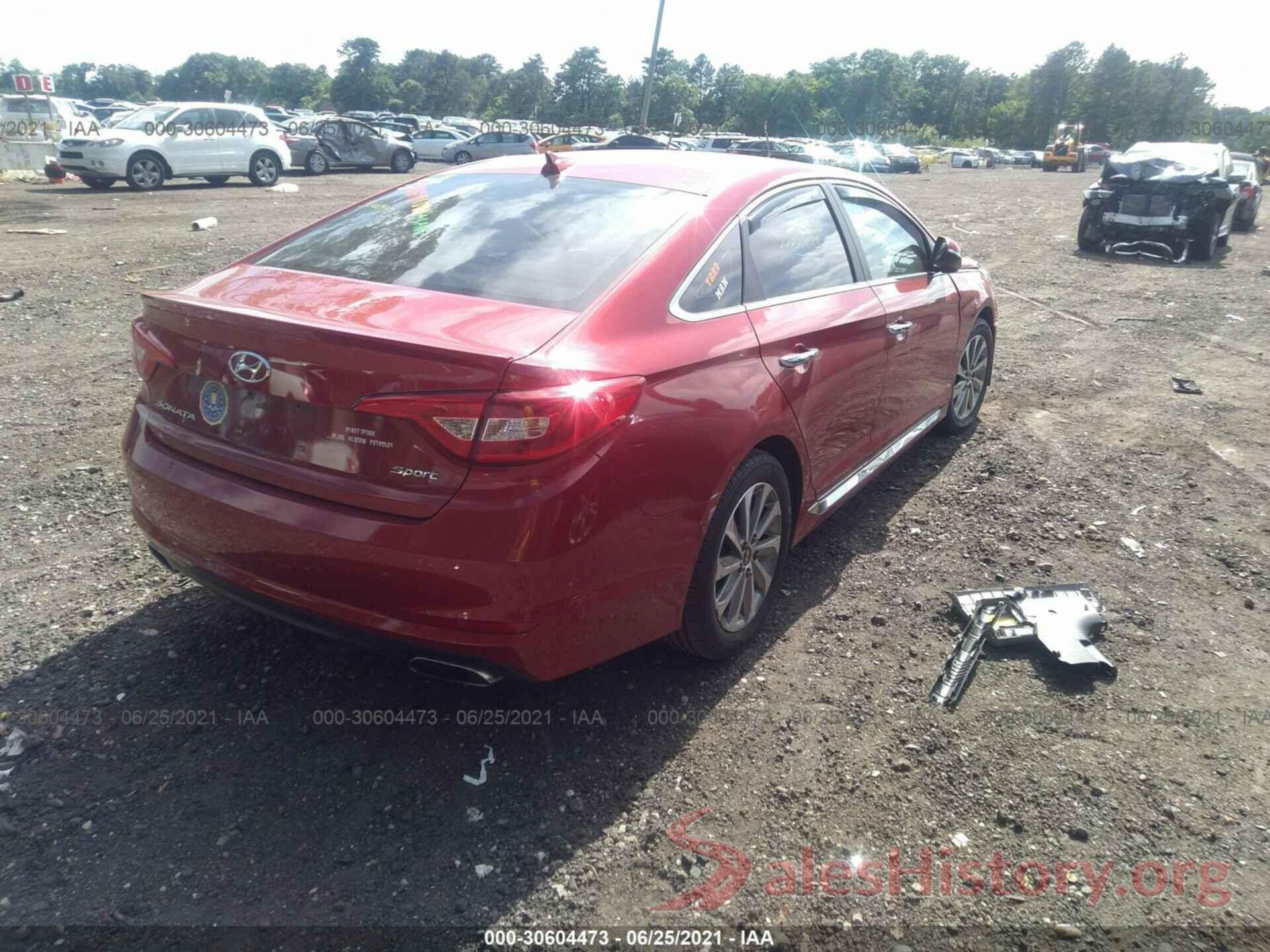 5NPE34AF4HH534592 2017 HYUNDAI SONATA