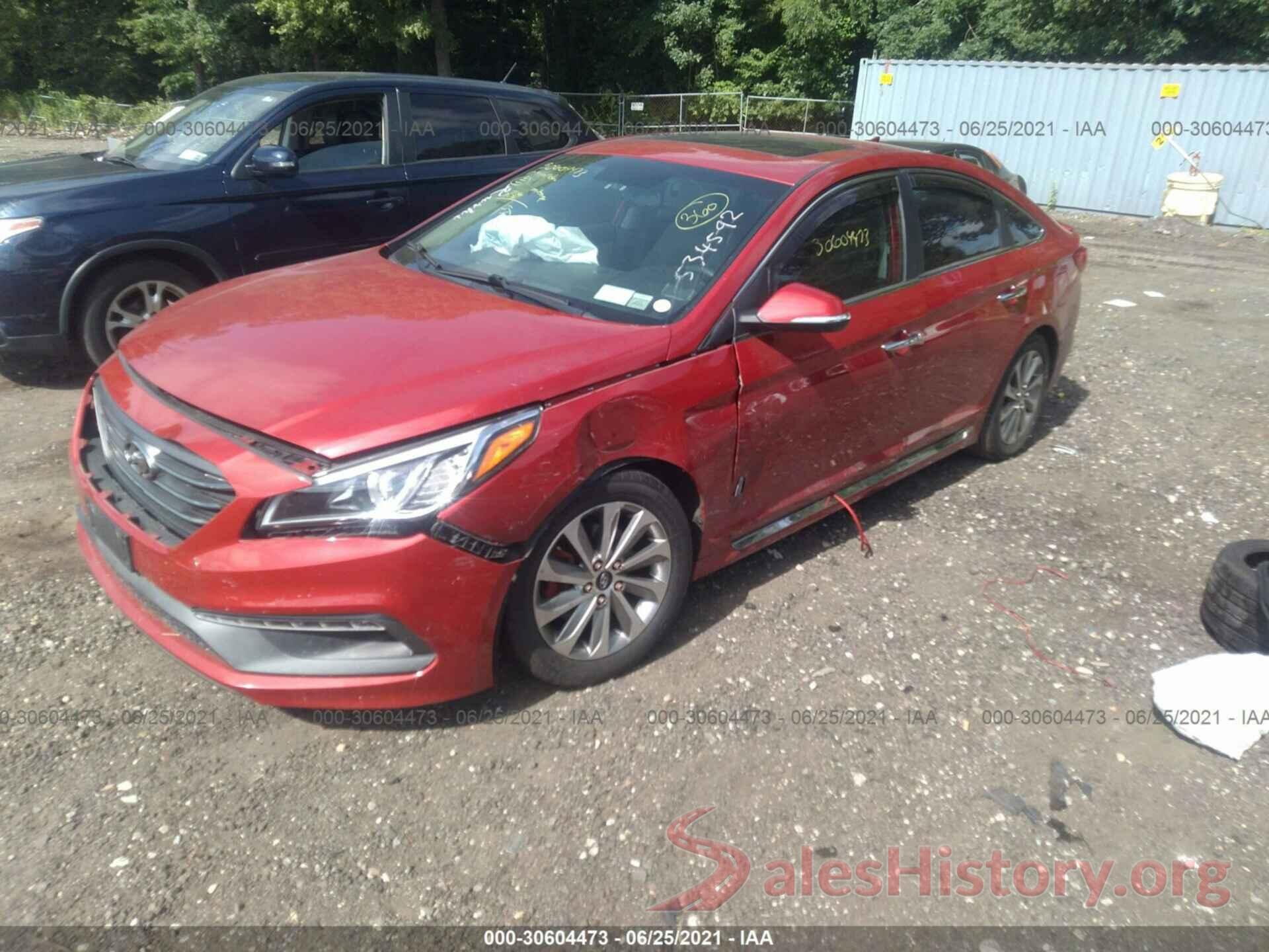 5NPE34AF4HH534592 2017 HYUNDAI SONATA