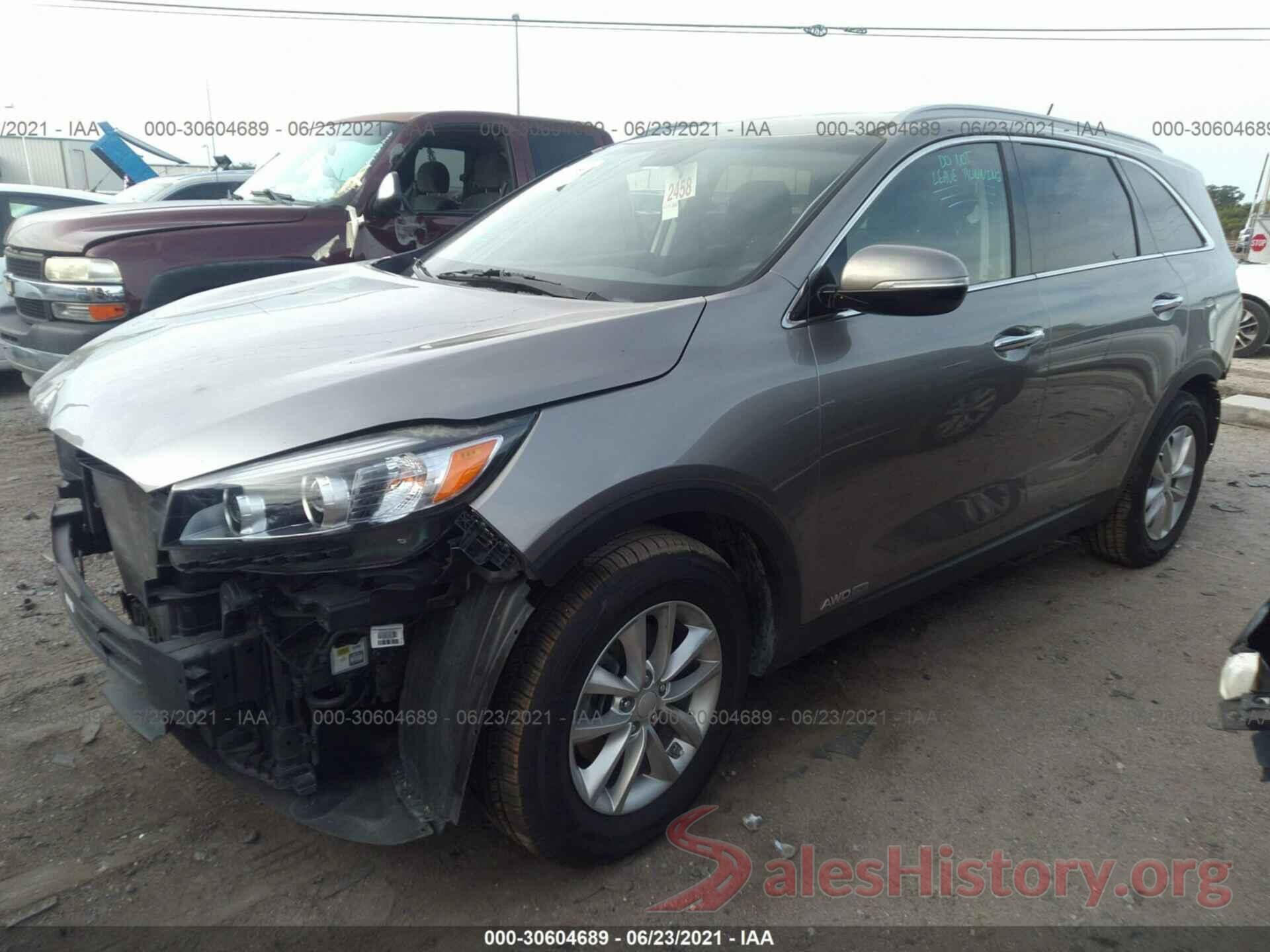 5XYPGDA54HG331844 2017 KIA SORENTO