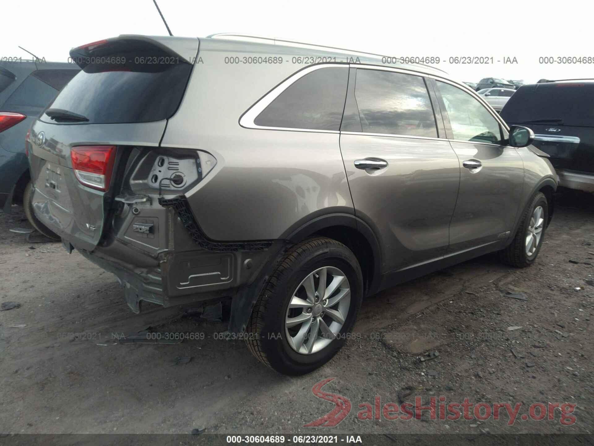 5XYPGDA54HG331844 2017 KIA SORENTO