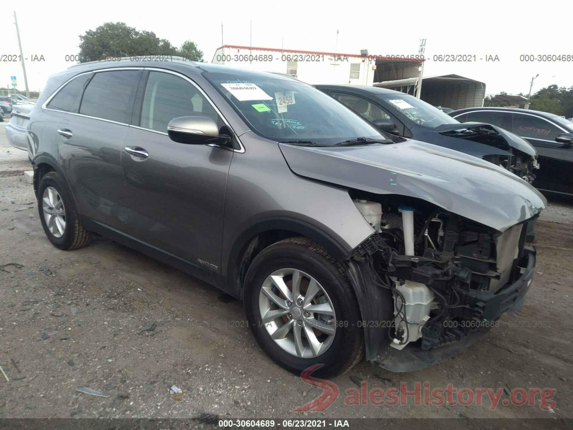 5XYPGDA54HG331844 2017 KIA SORENTO