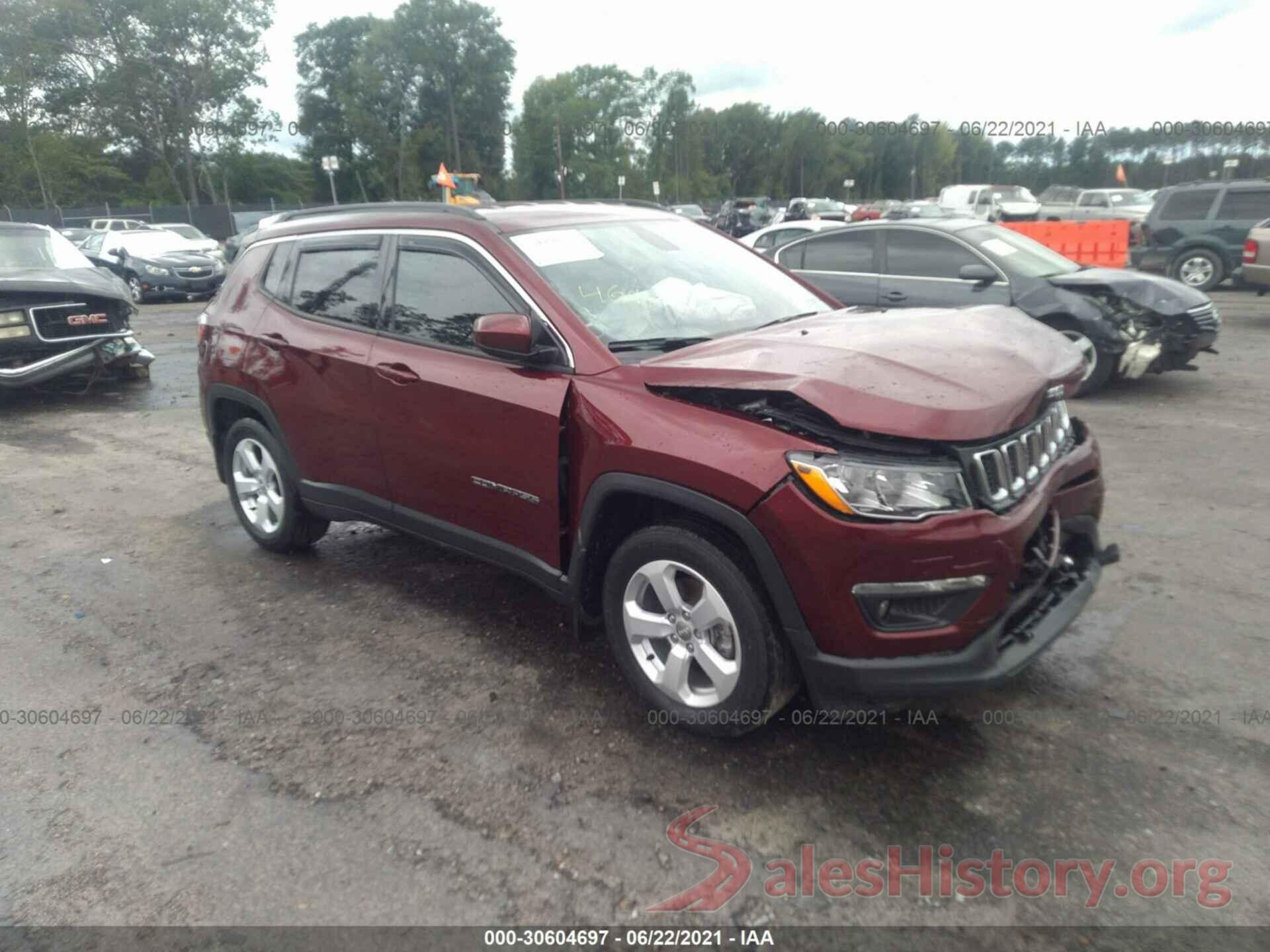 3C4NJCBB2LT235087 2020 JEEP COMPASS