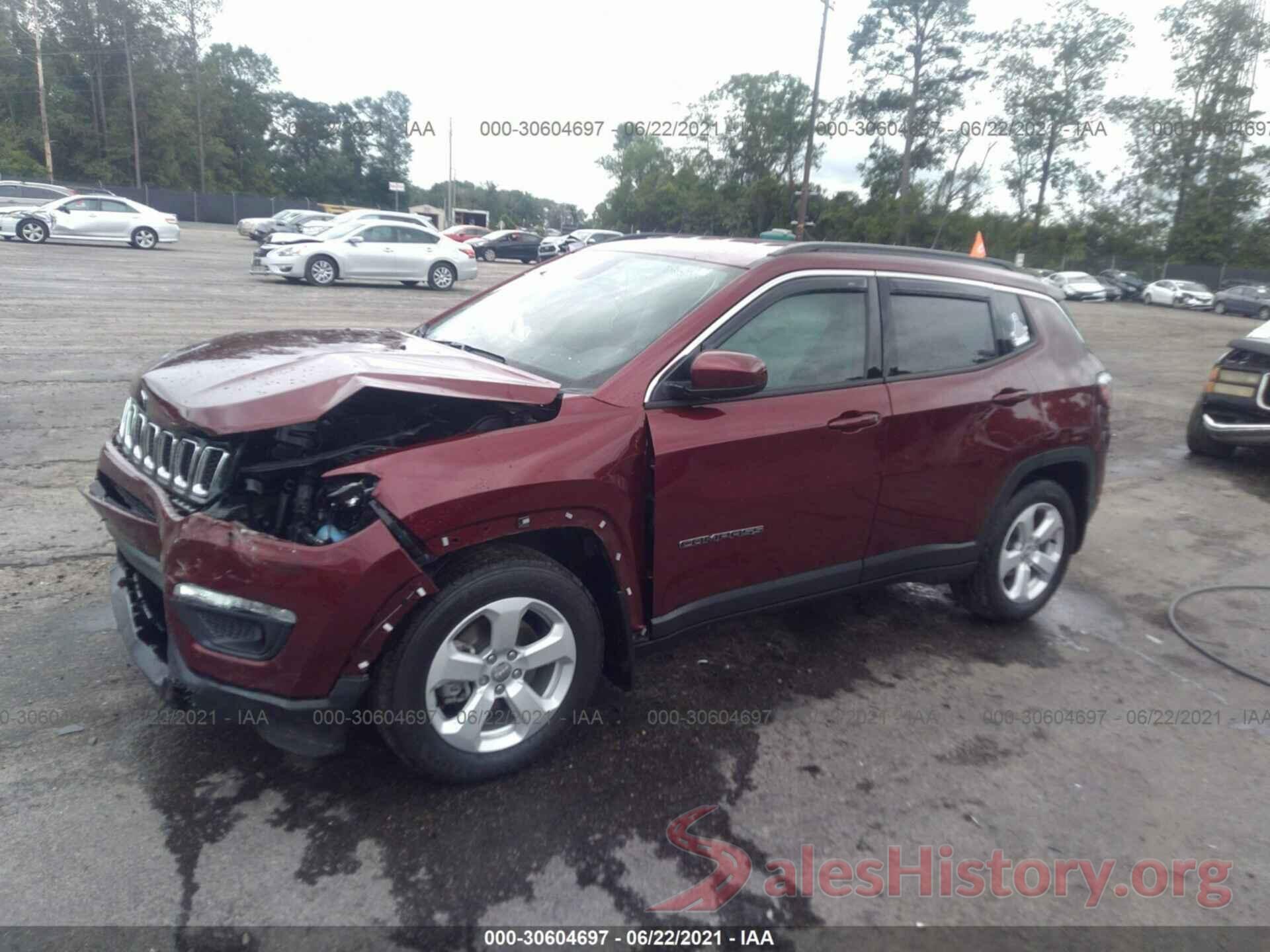 3C4NJCBB2LT235087 2020 JEEP COMPASS