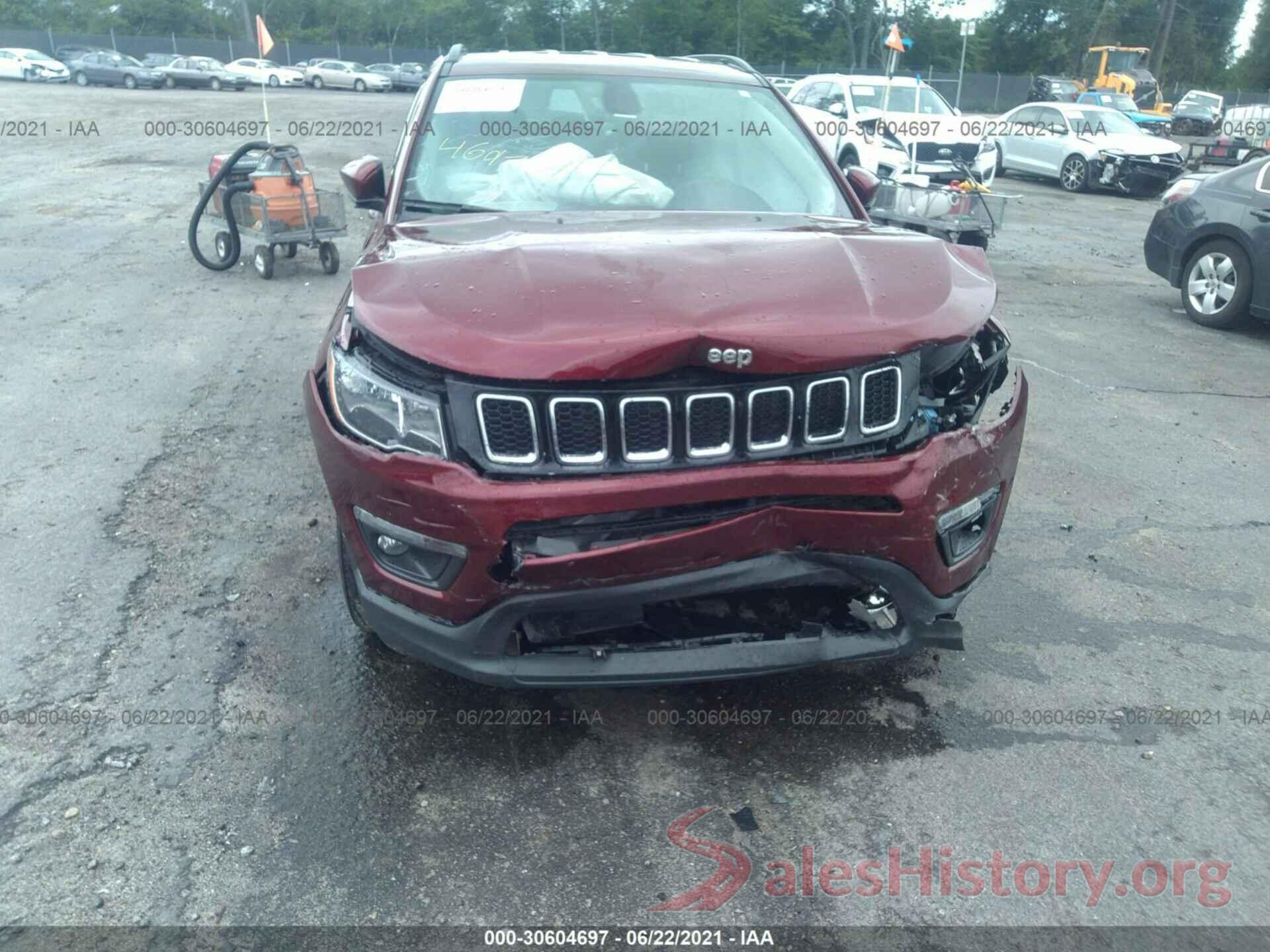 3C4NJCBB2LT235087 2020 JEEP COMPASS