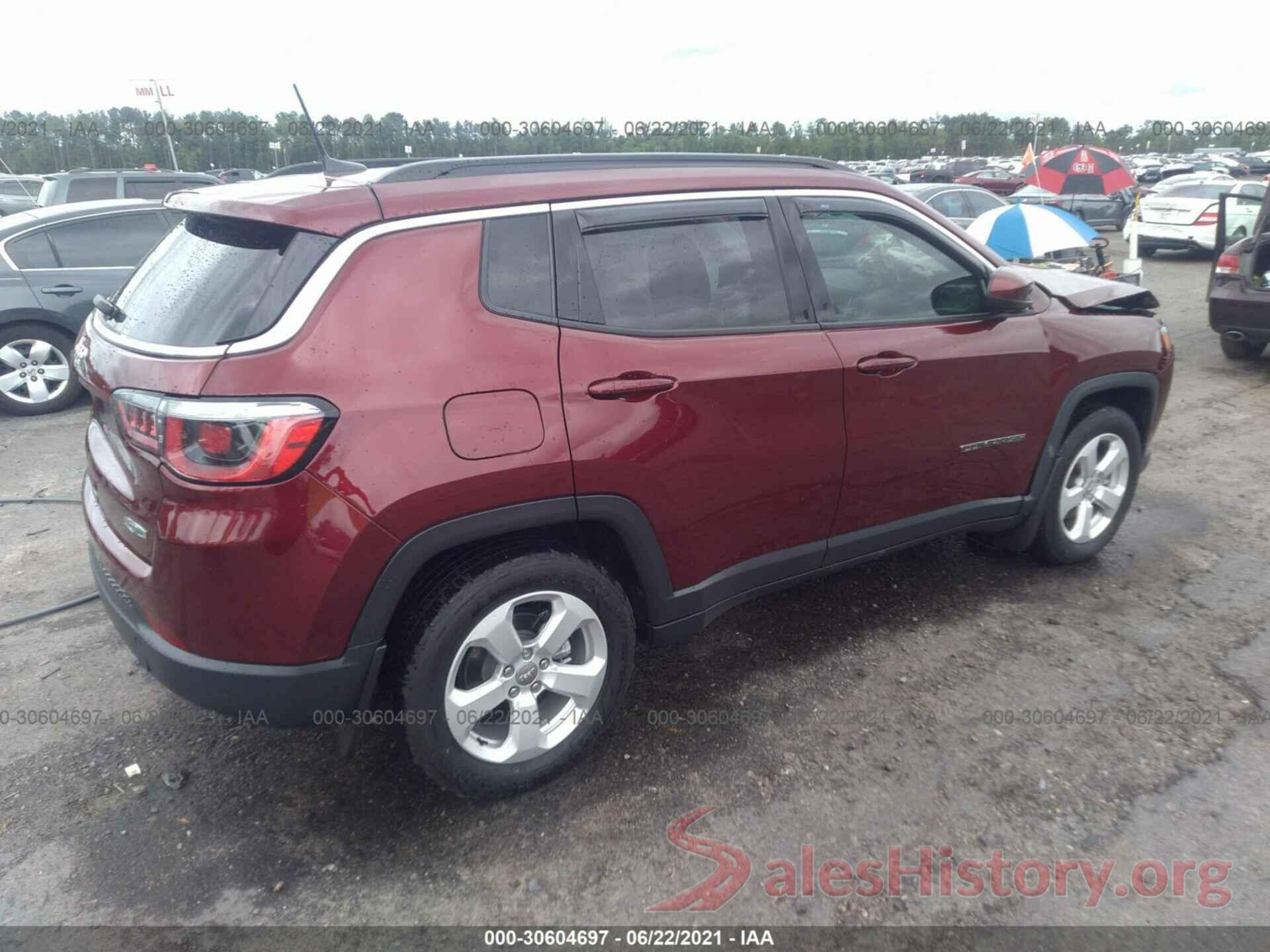 3C4NJCBB2LT235087 2020 JEEP COMPASS