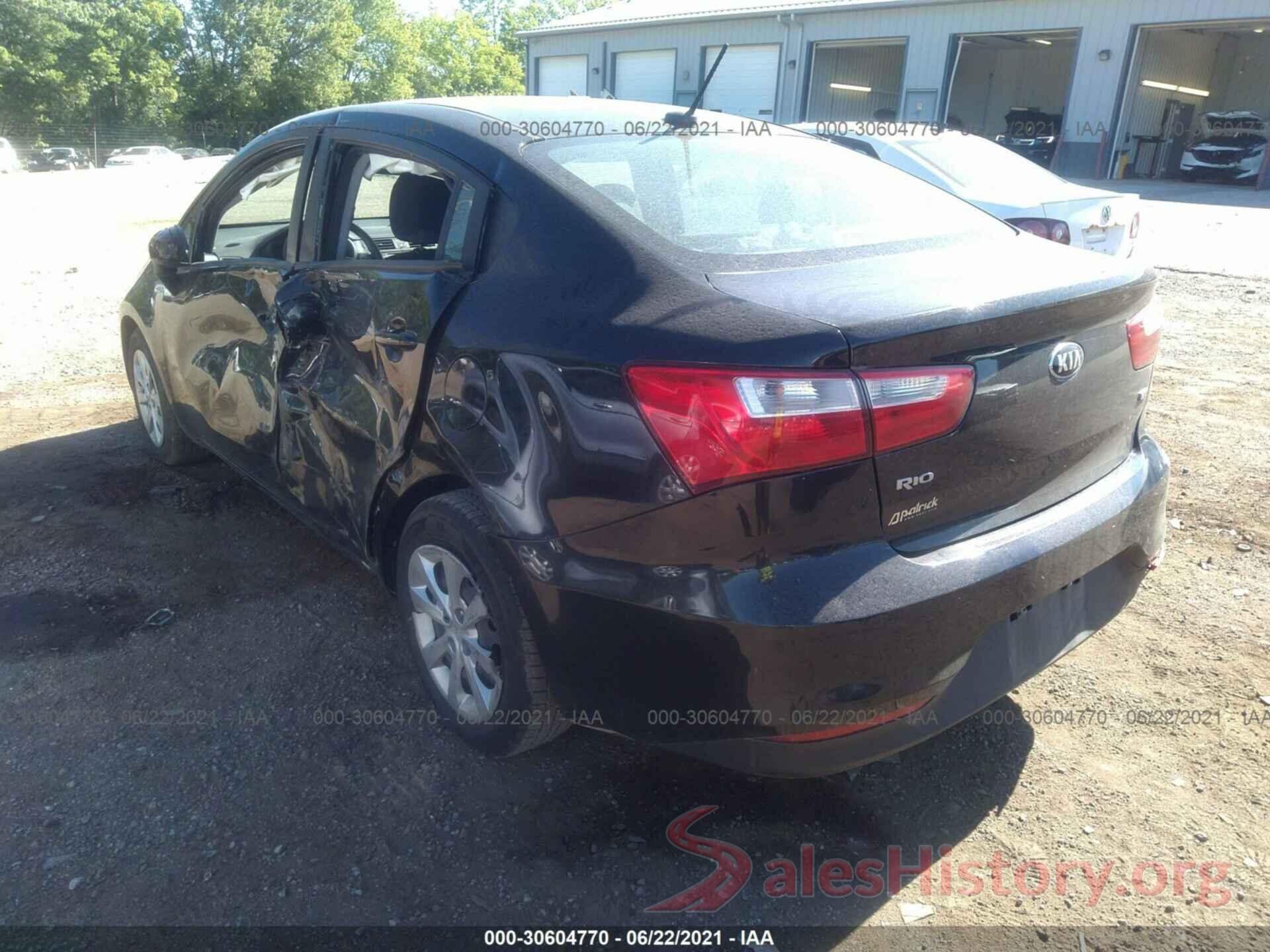 KNADM4A30H6005551 2017 KIA RIO