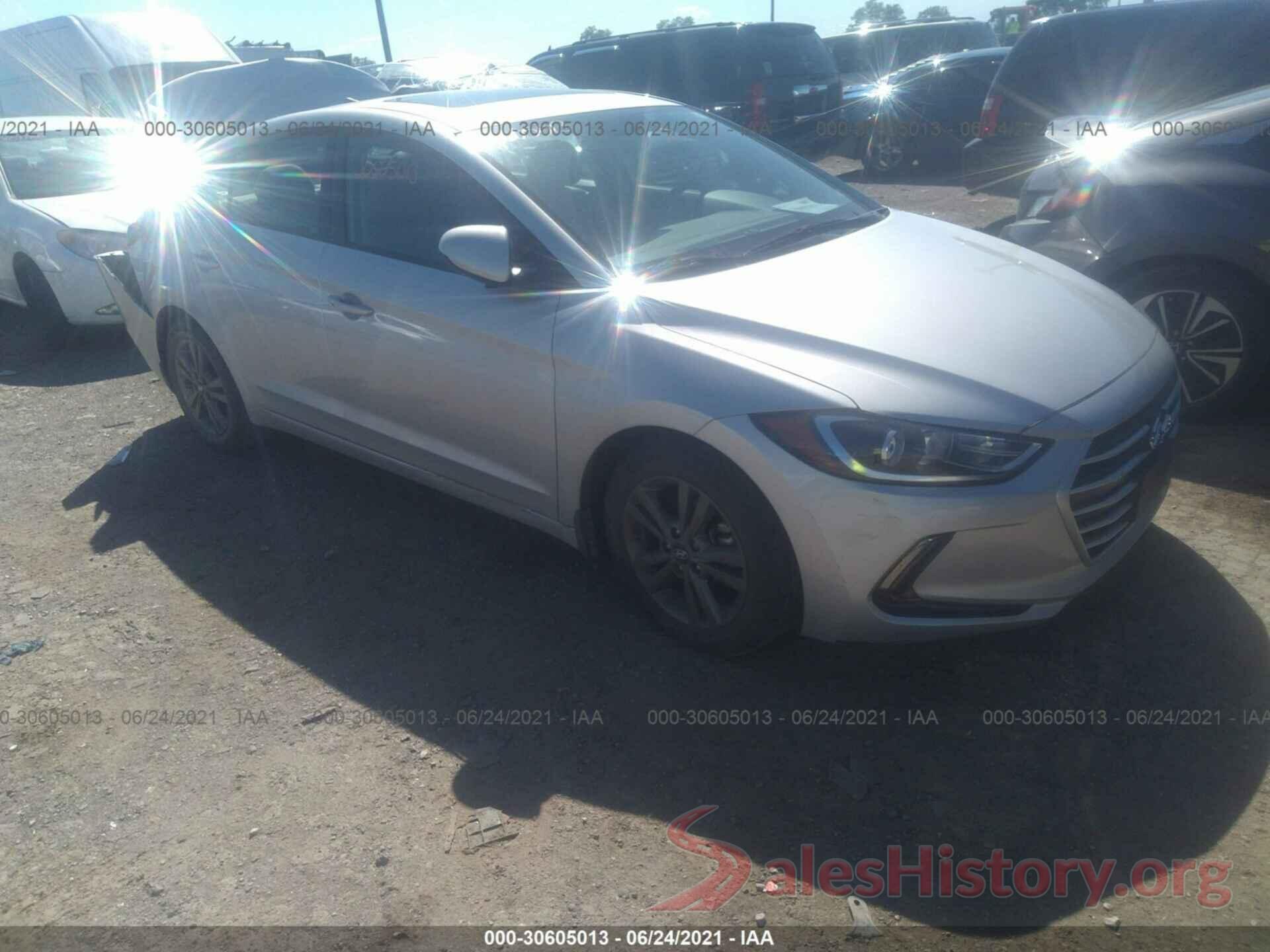 5NPD84LF8JH261351 2018 HYUNDAI ELANTRA