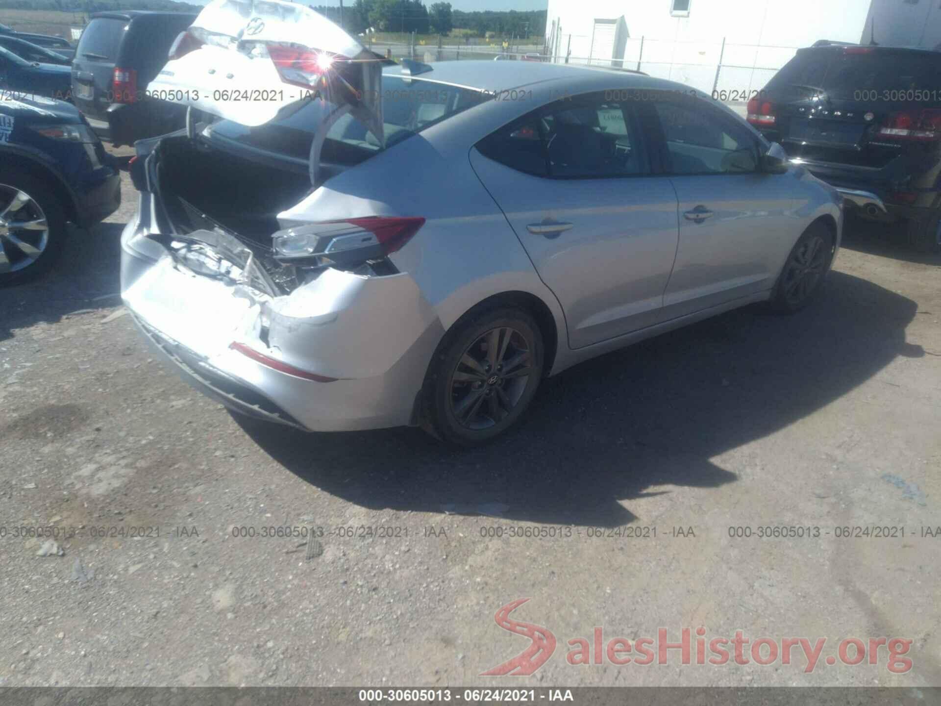 5NPD84LF8JH261351 2018 HYUNDAI ELANTRA