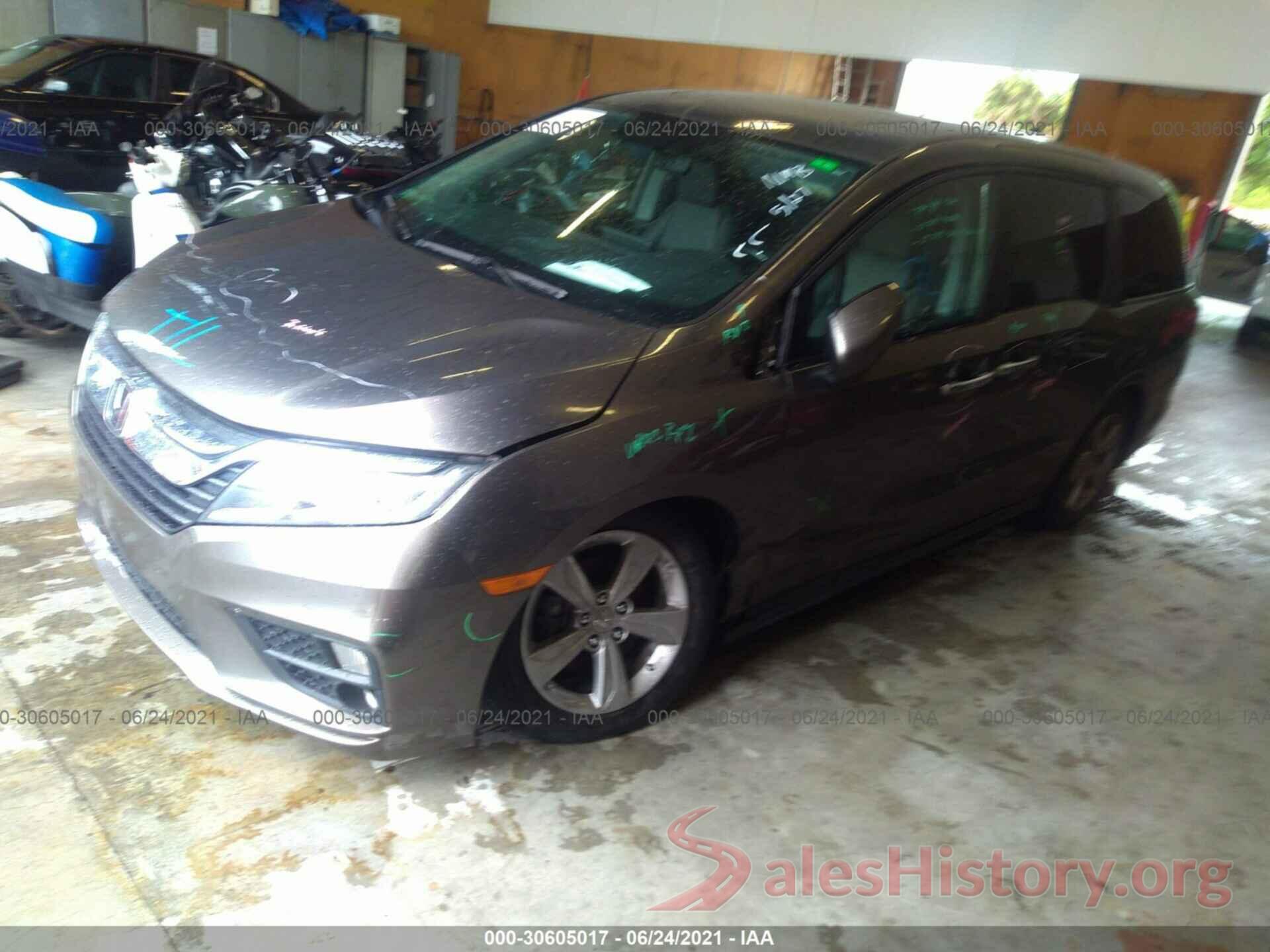 5FNRL6H70JB106244 2018 HONDA ODYSSEY