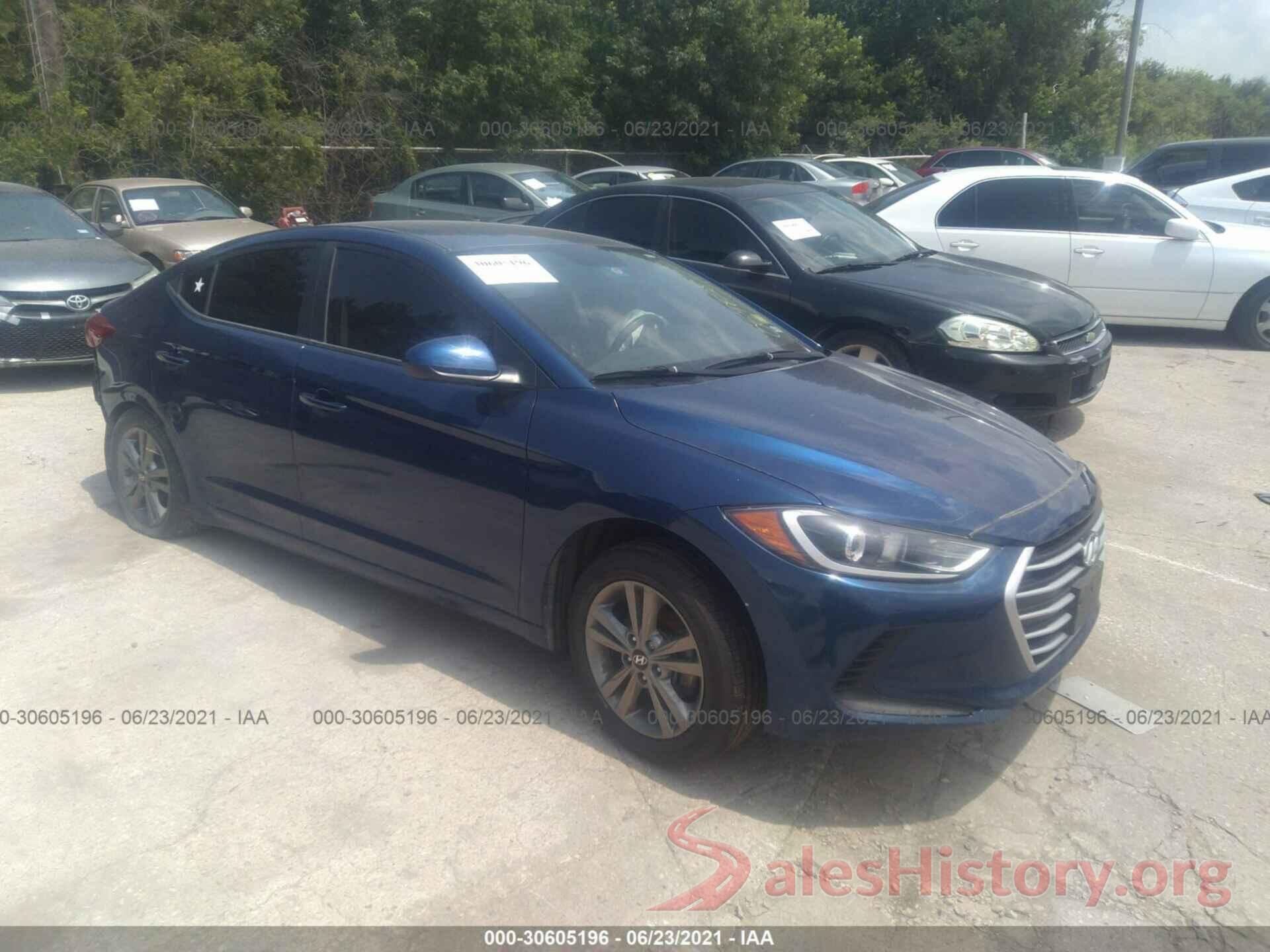 5NPD84LF2HH089828 2017 HYUNDAI ELANTRA