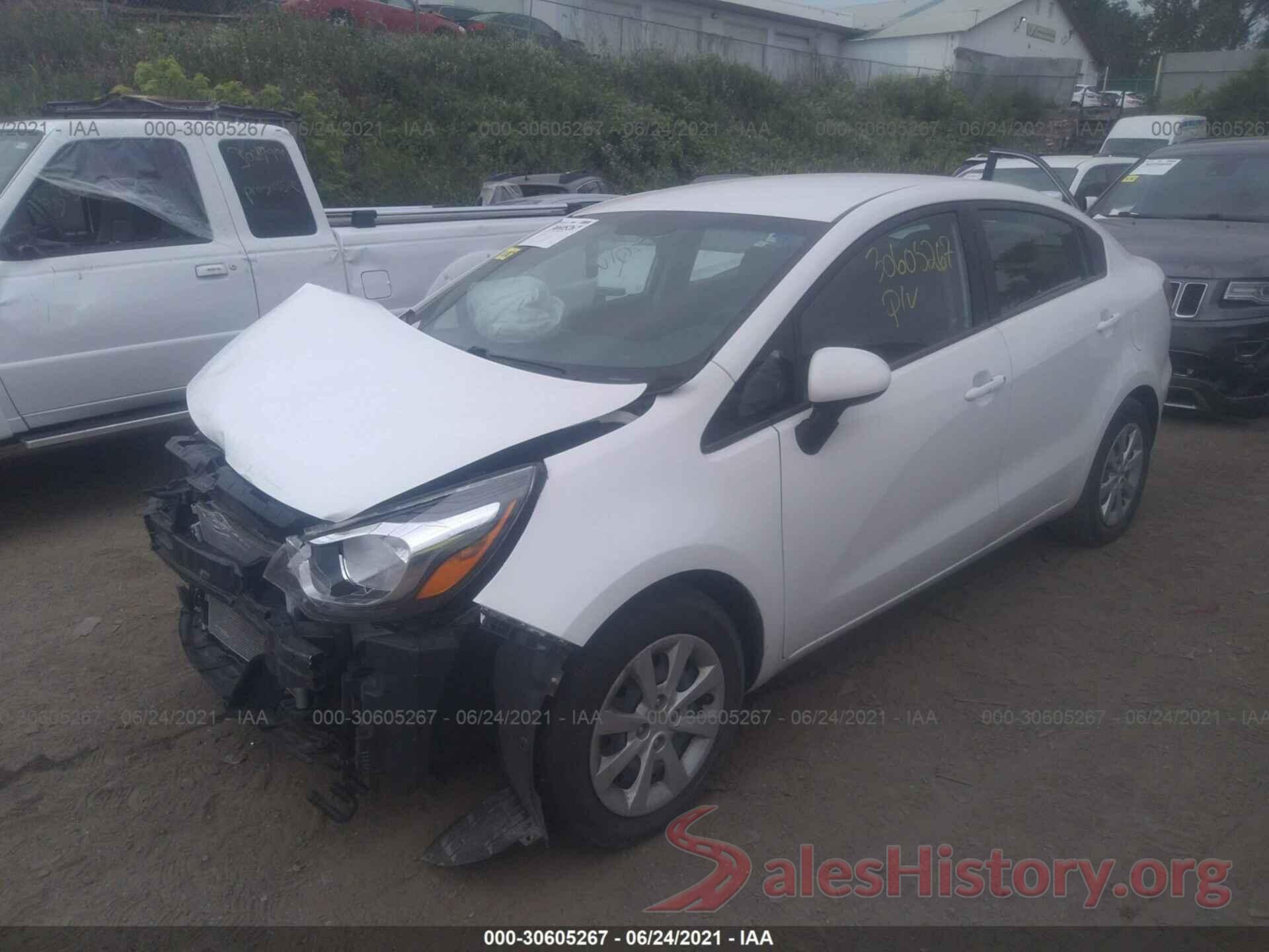 KNADM4A38H6035817 2017 KIA RIO