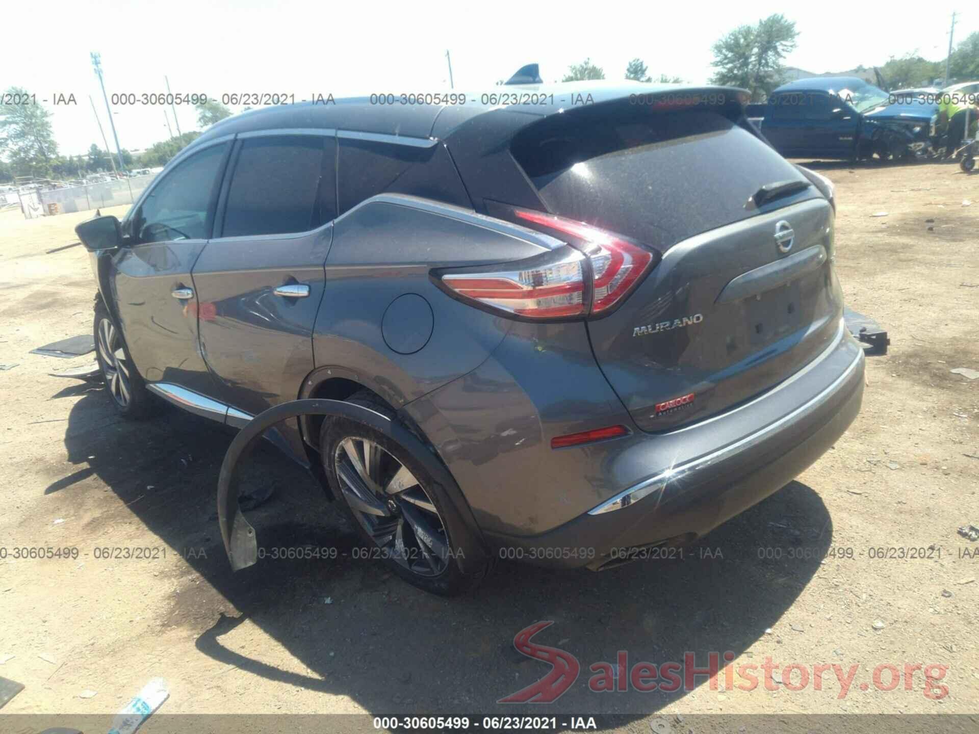 5N1AZ2MH2HN109141 2017 NISSAN MURANO