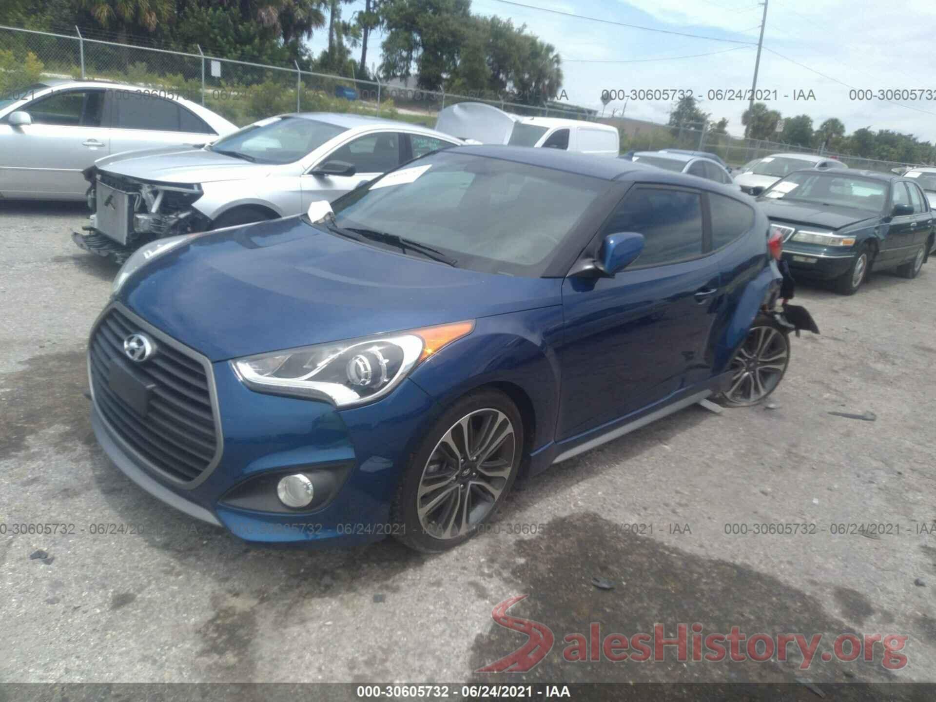 KMHTC6AE1GU274470 2016 HYUNDAI VELOSTER