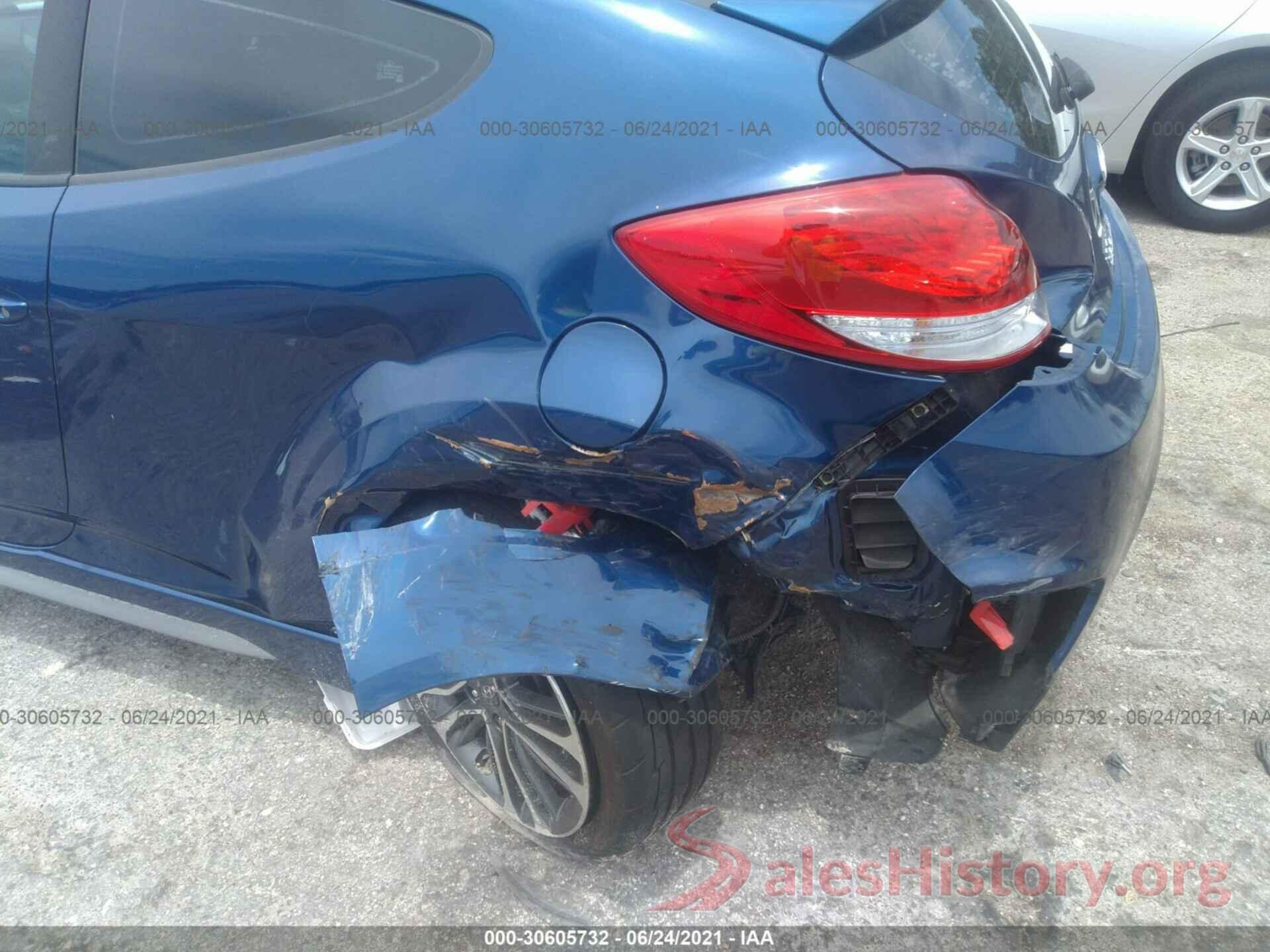 KMHTC6AE1GU274470 2016 HYUNDAI VELOSTER