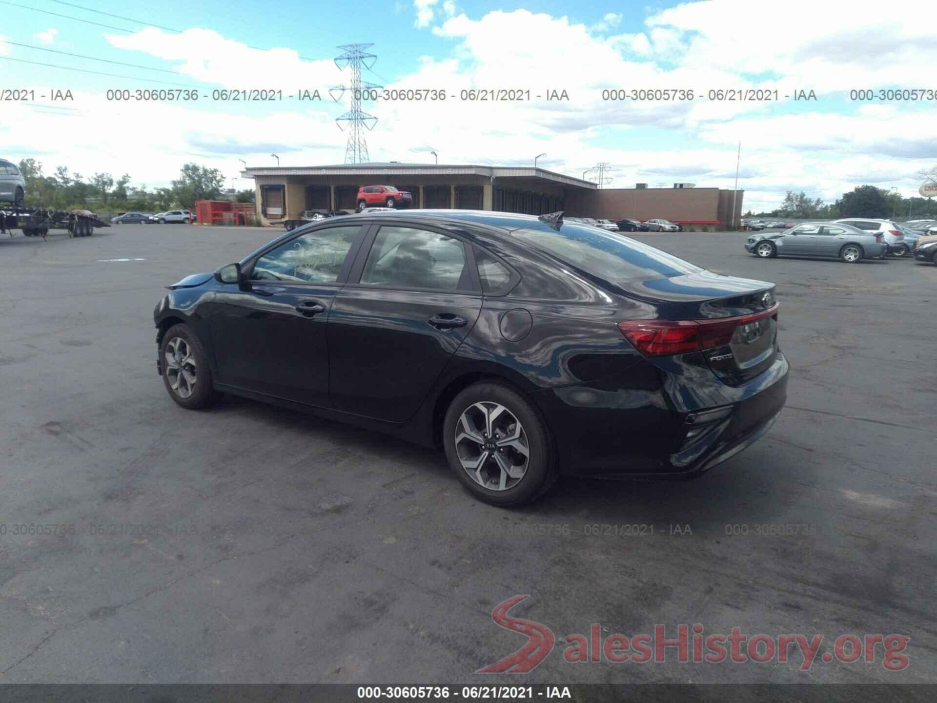 3KPF24AD6ME289265 2021 KIA FORTE