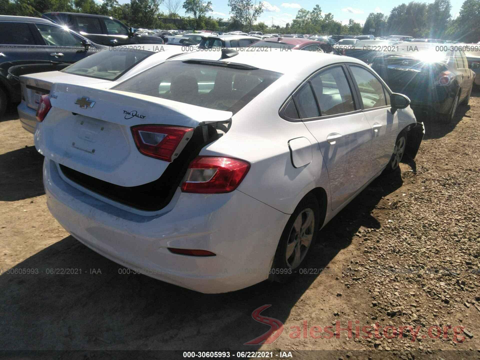 1G1BC5SMXG7273440 2016 CHEVROLET CRUZE