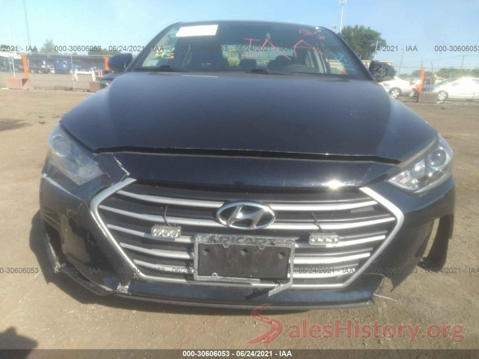 KMHD74LF1HU311456 2017 HYUNDAI ELANTRA