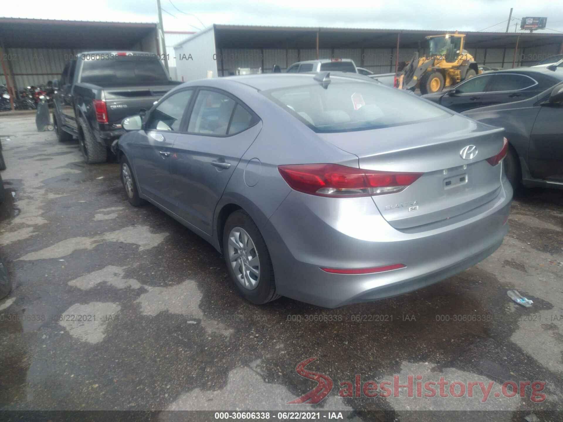 5NPD74LF0HH153643 2017 HYUNDAI ELANTRA