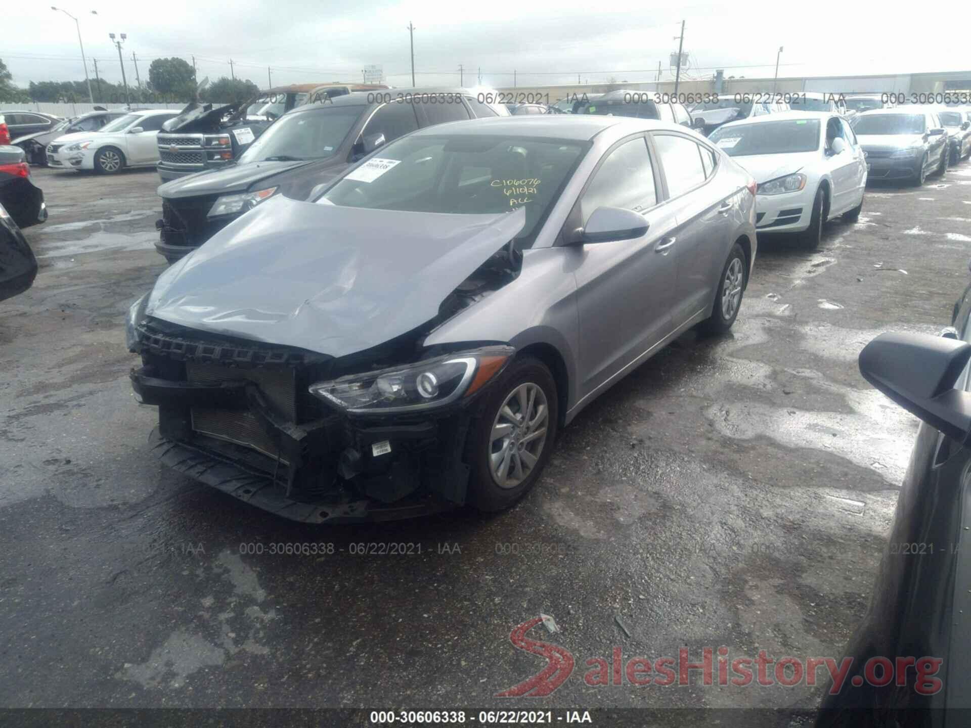 5NPD74LF0HH153643 2017 HYUNDAI ELANTRA