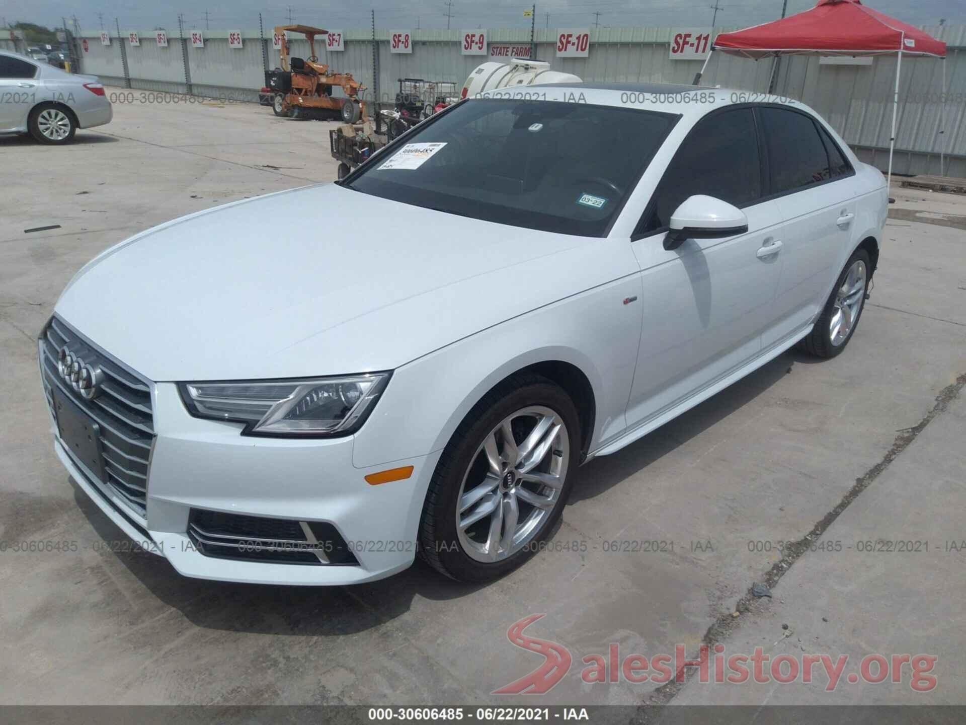 WAUKMAF48HN058902 2017 AUDI A4