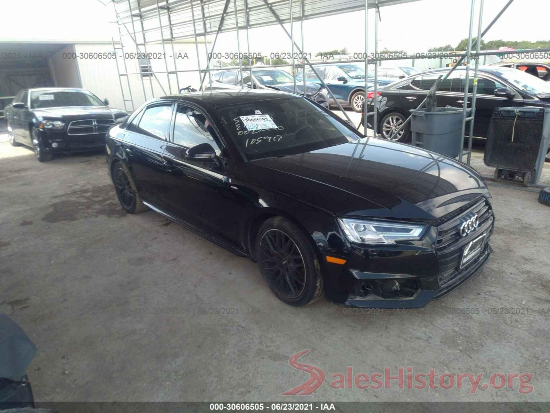 WAUENAF46JA105917 2018 AUDI A4