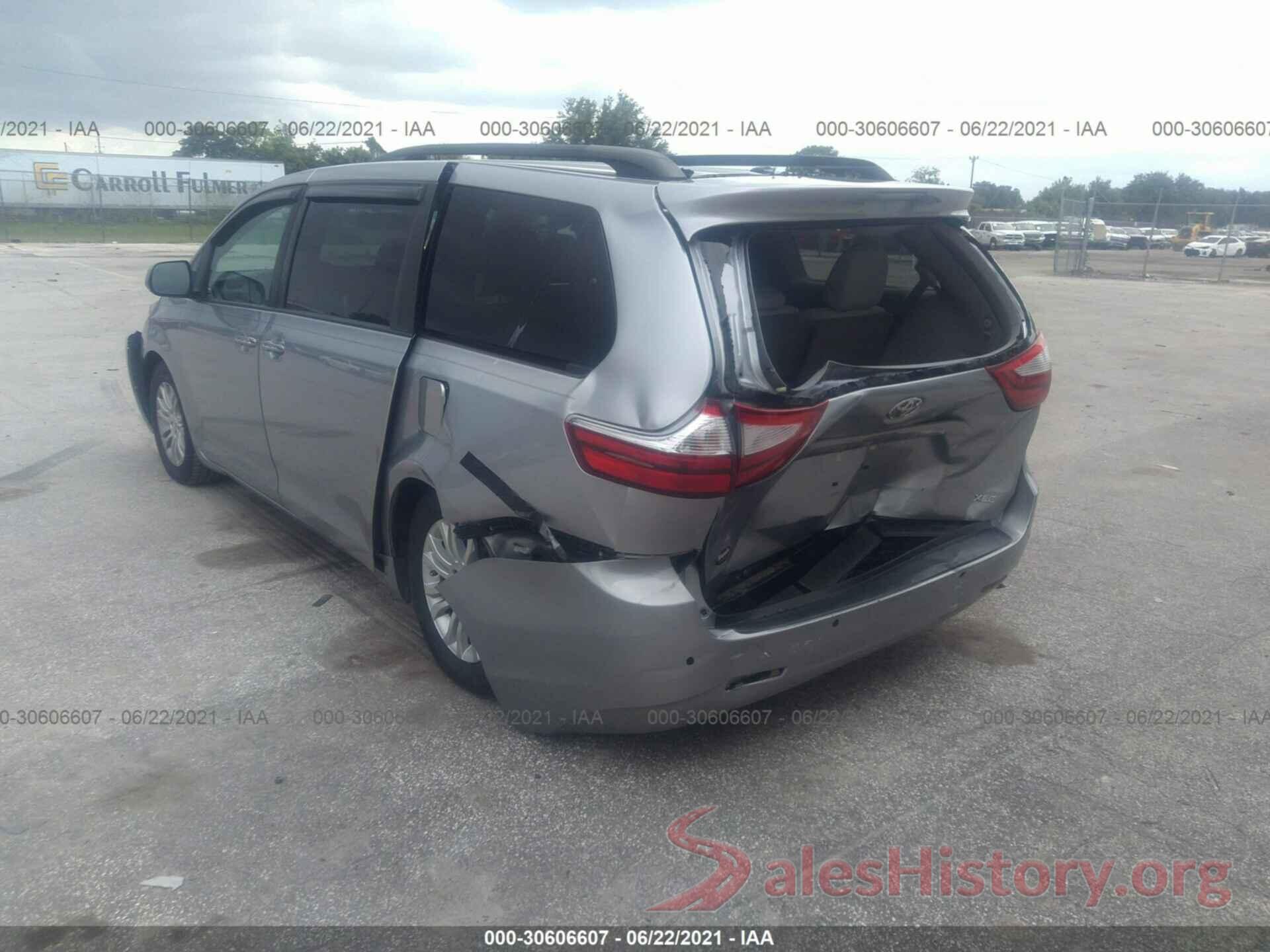 5TDYZ3DC5HC822360 2017 TOYOTA SIENNA