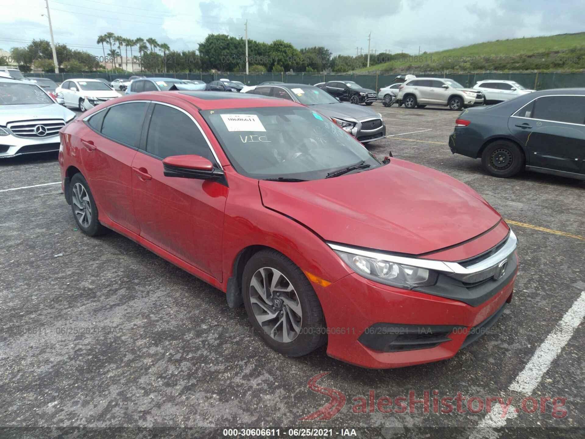 2HGFC2F79GH520853 2016 HONDA CIVIC SEDAN