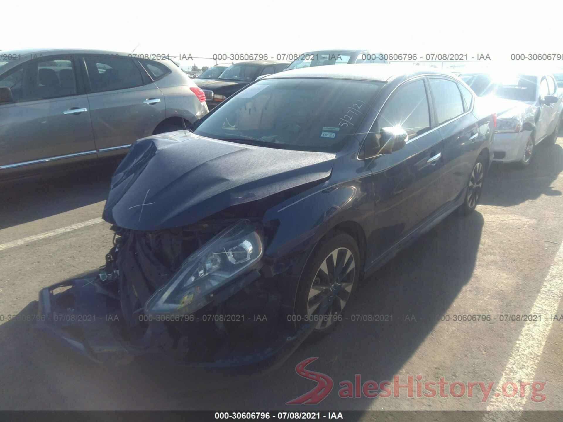 3N1AB7AP5KY406368 2019 NISSAN SENTRA