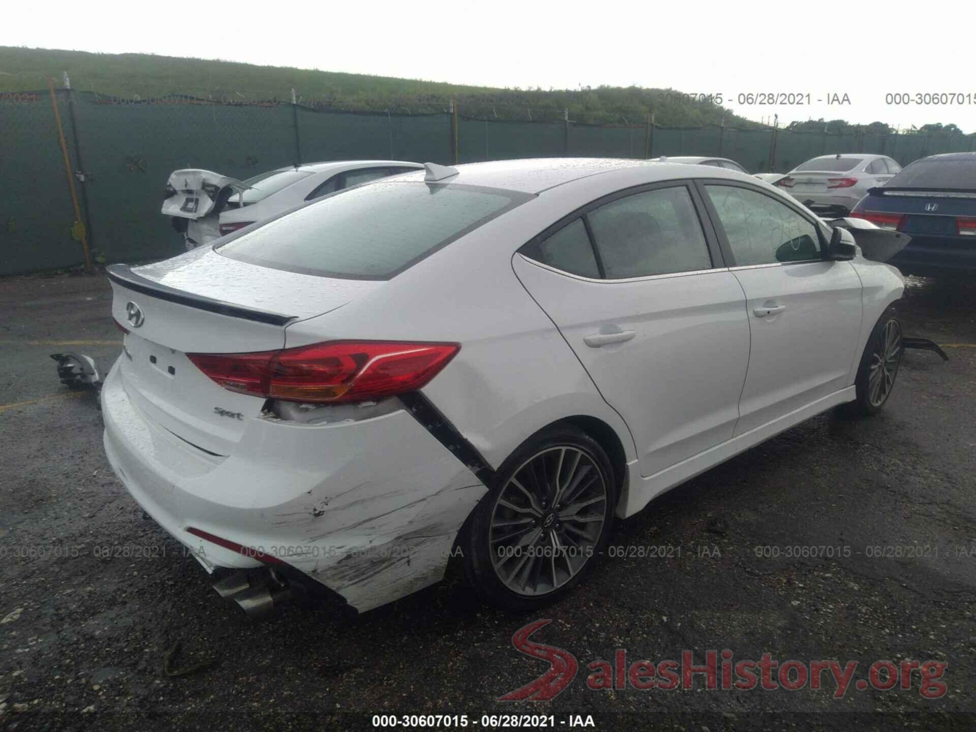 KMHD04LB9JU558067 2018 HYUNDAI ELANTRA