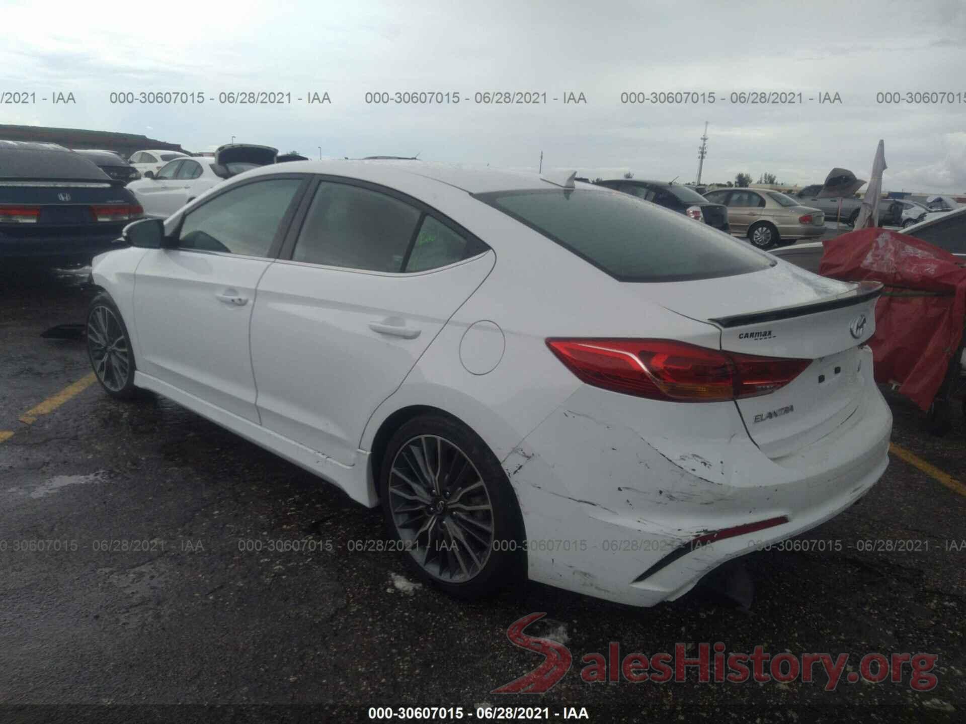 KMHD04LB9JU558067 2018 HYUNDAI ELANTRA