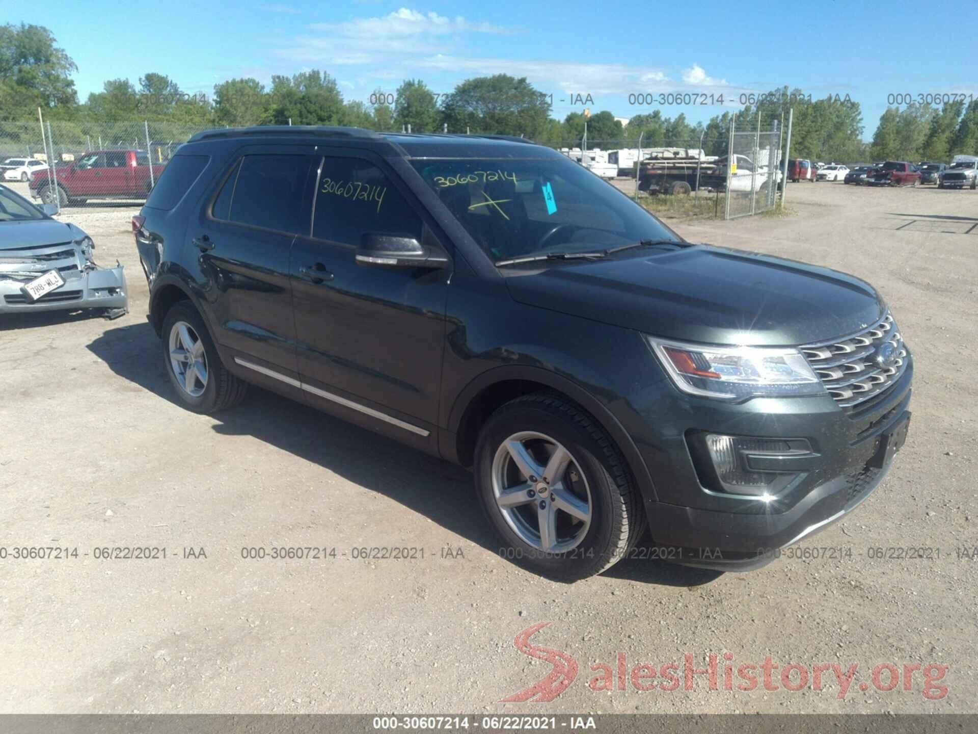 1FM5K8D81GGB40277 2016 FORD EXPLORER