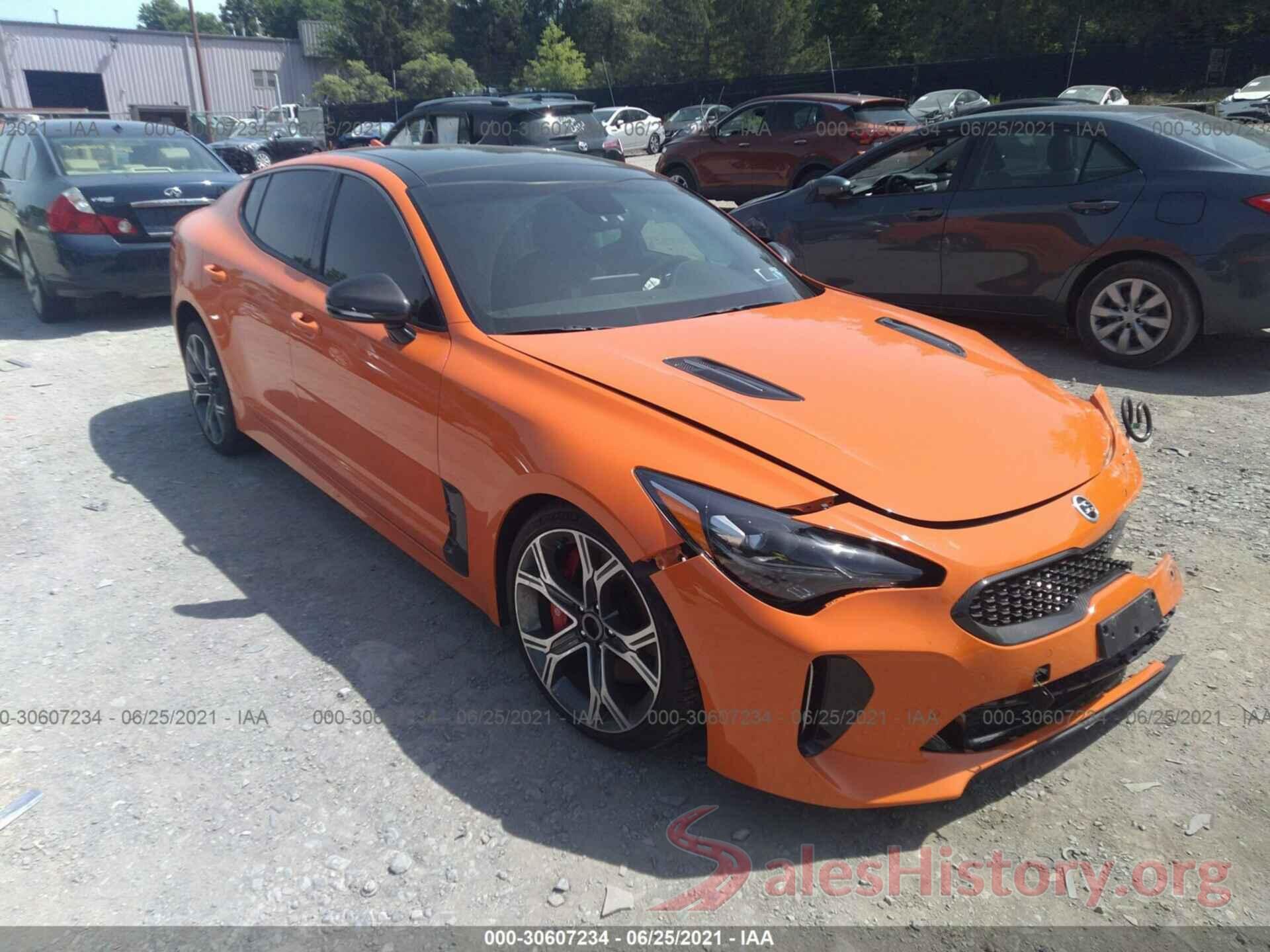 KNAE35LC5K6070851 2019 KIA STINGER