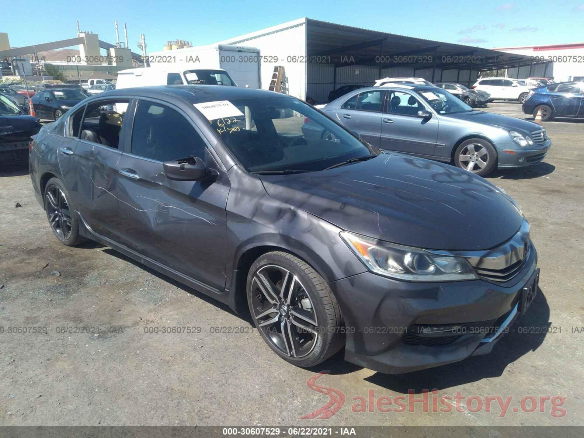 1HGCR2F5XGA141035 2016 HONDA ACCORD SEDAN